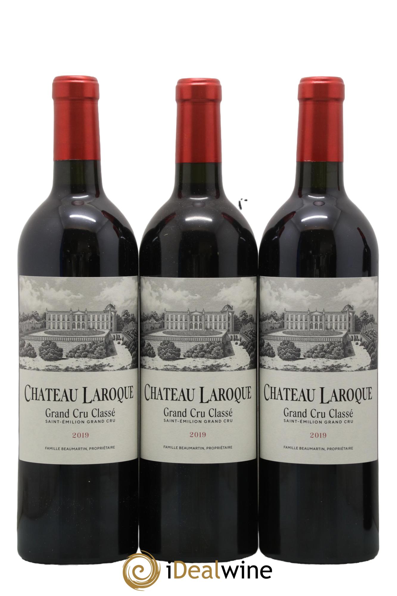 Château Laroque Grand Cru Classé 2019 - Lot de 12 bouteilles - 1
