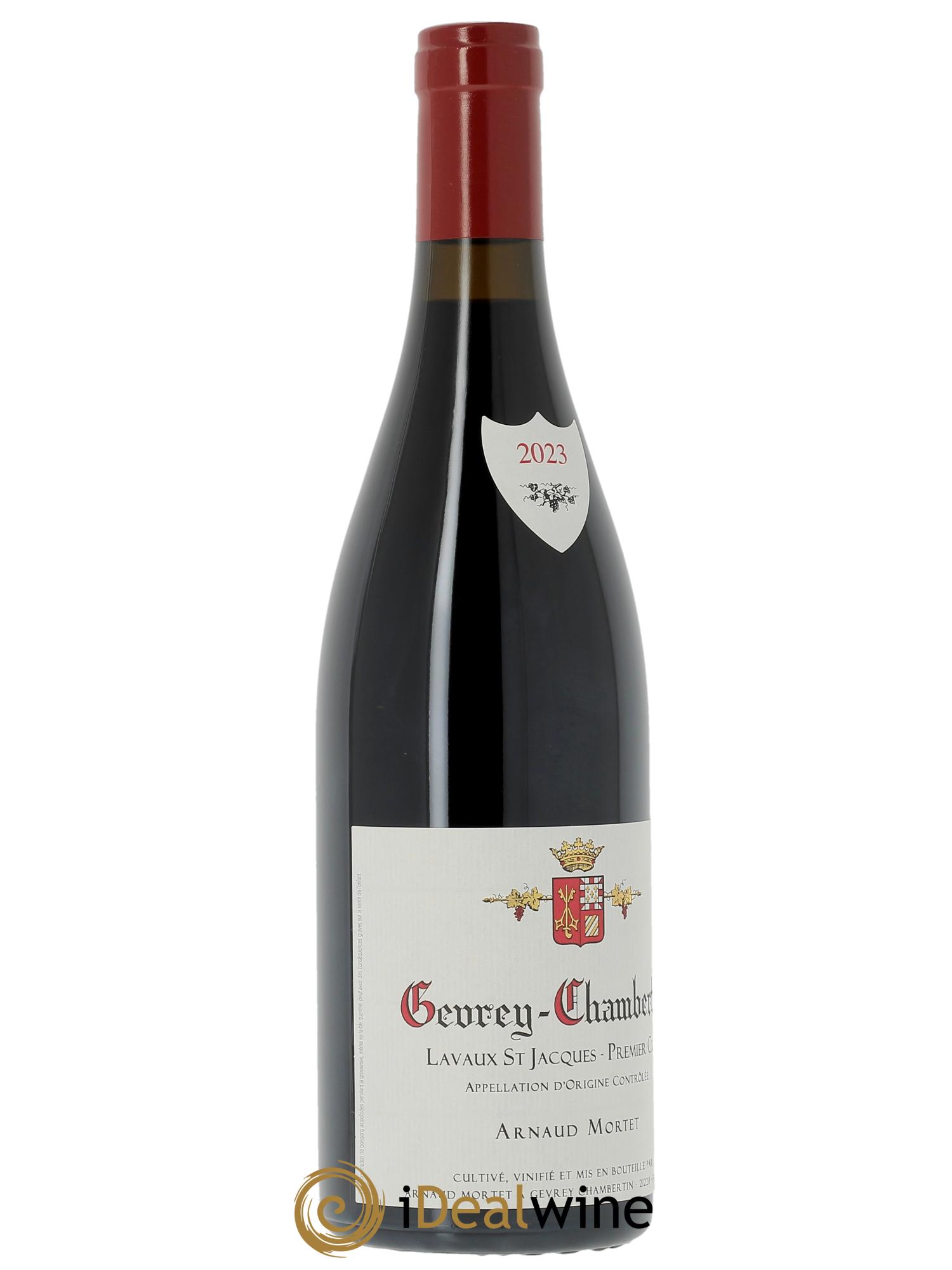 Gevrey-Chambertin 1er Cru Lavaux Saint Jacques Arnaud Mortet 2023 - Lot de 1 bouteille - 2