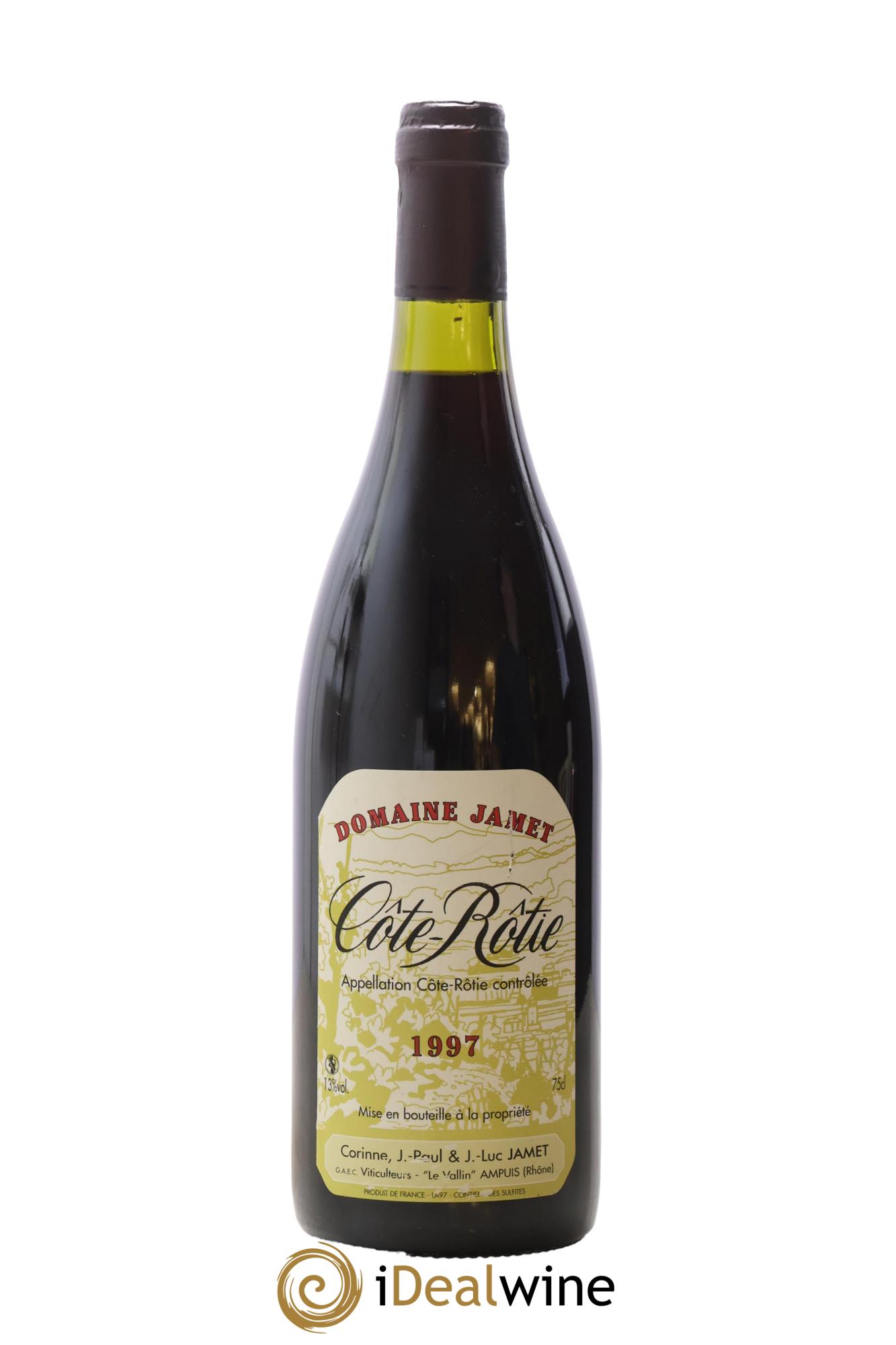 Côte-Rôtie Jamet (Domaine) 1997 - Lot de 1 bouteille - 0