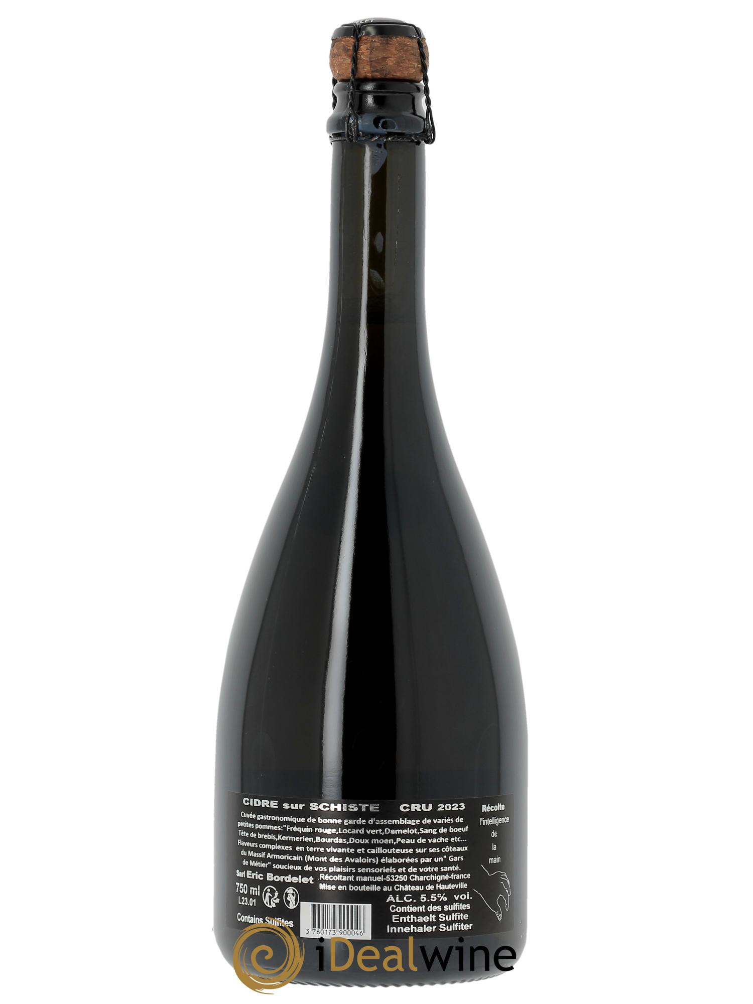 Mayenne Cidre Sydre Argelette Eric Bordelet  2023 - Lotto di 1 bottiglia - 1