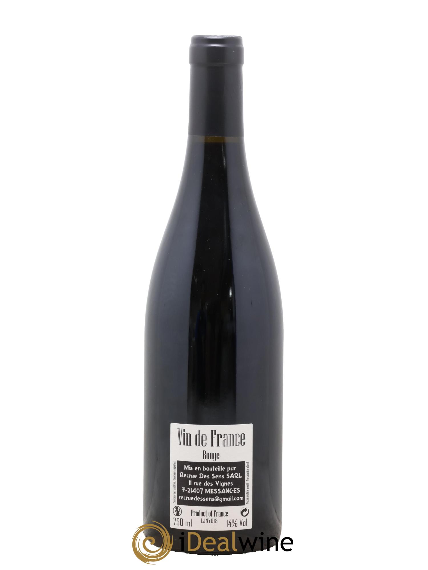 Vin de France Jeannot Yann Durieux - Recrue des Sens 2018 - Lotto di 1 bottiglia - 1