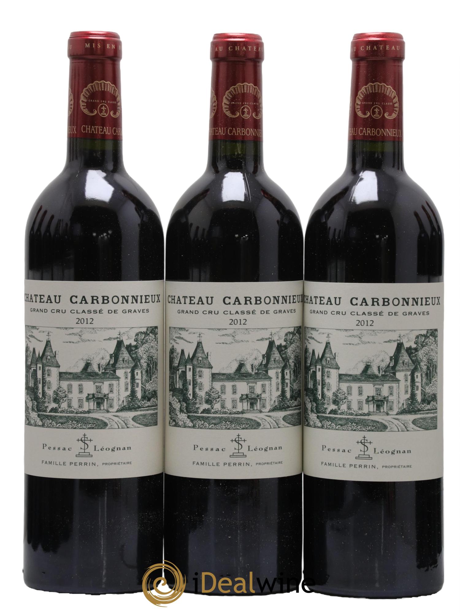 Château Carbonnieux Cru Classé de Graves 2012 - Lot de 12 bouteilles - 4
