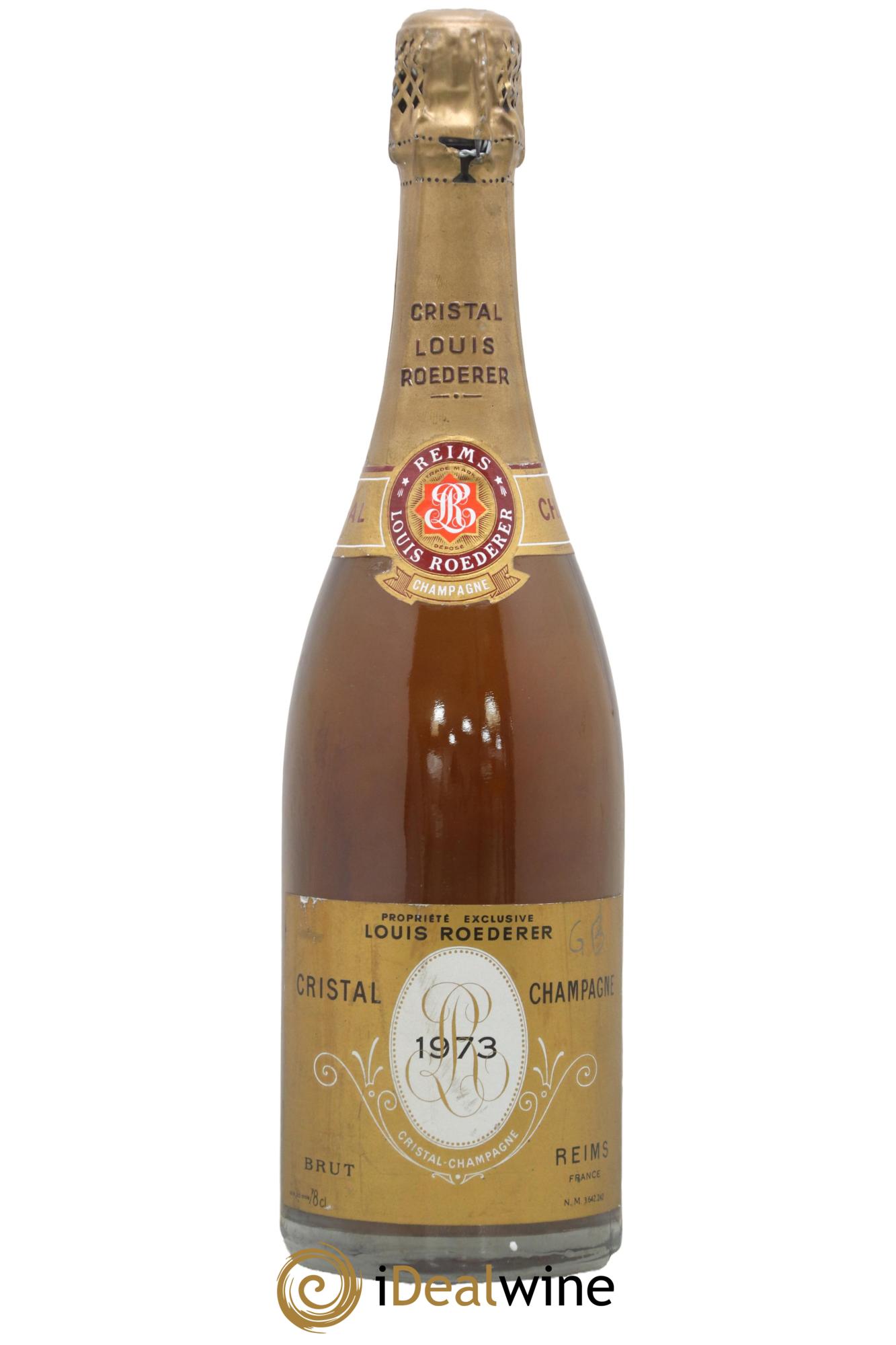 Cristal Louis Roederer 1973 - Lot de 1 bouteille - 0
