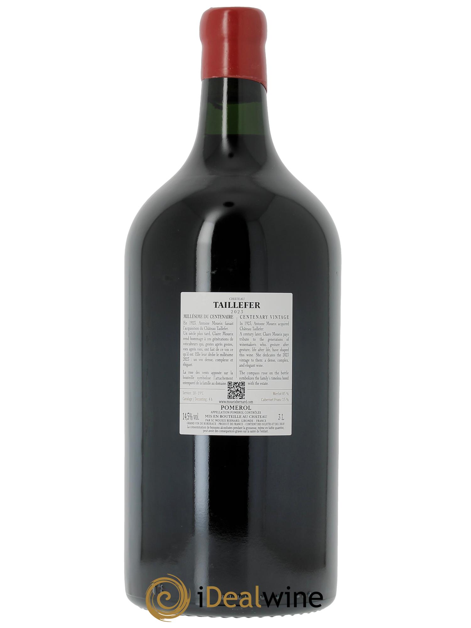 Château Taillefer  2023 - Lot de 1 double magnum - 1