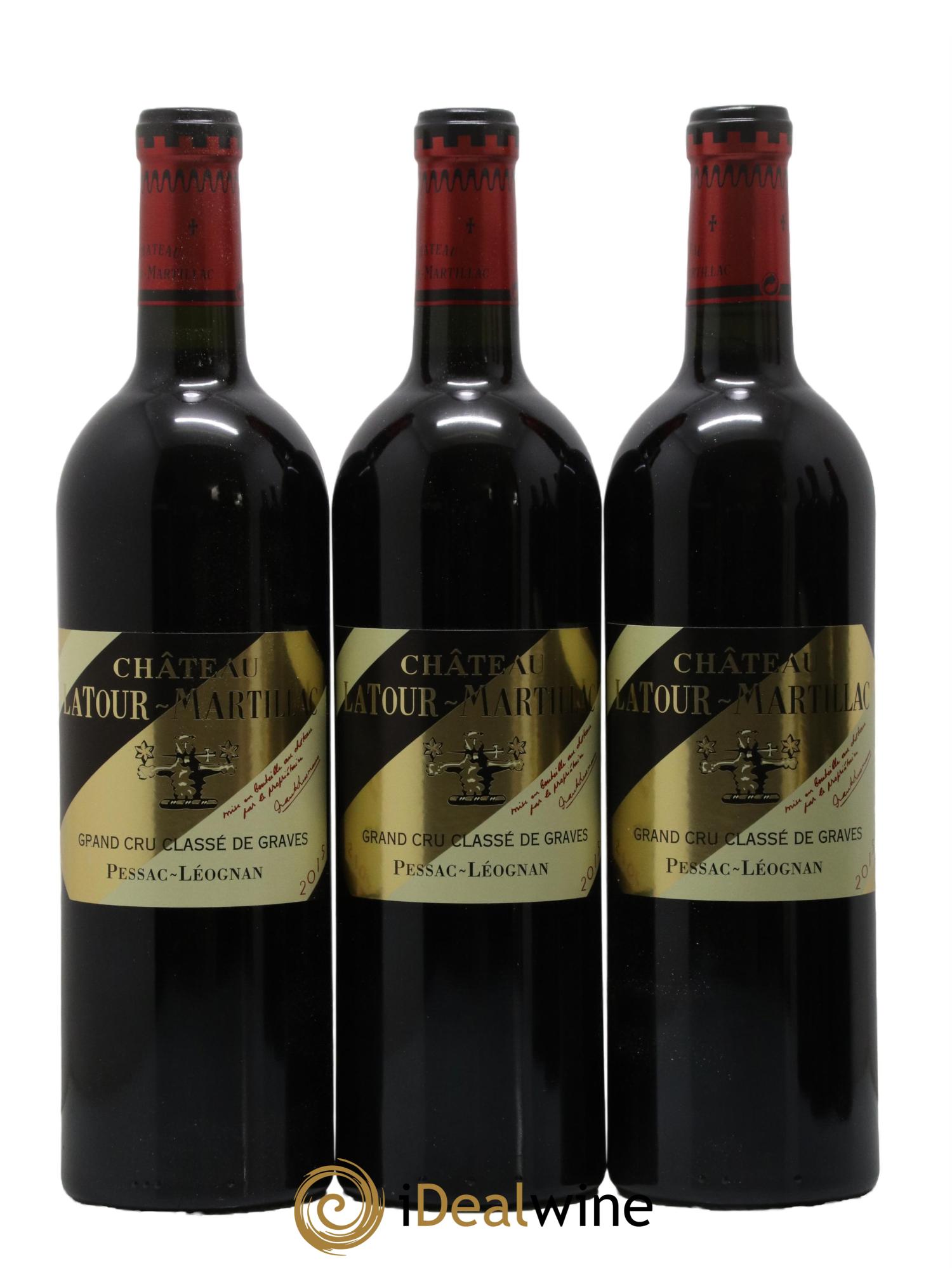 Château Latour-Martillac Cru Classé de Graves 2015 - Lot de 6 bouteilles - 1
