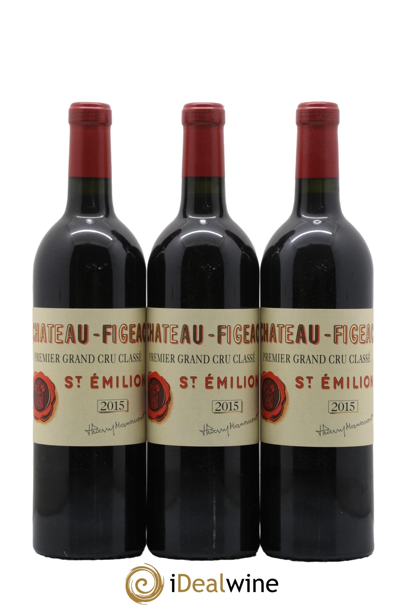 Château Figeac 1er Grand Cru Classé A 2015 - Lot de 6 bouteilles - 4