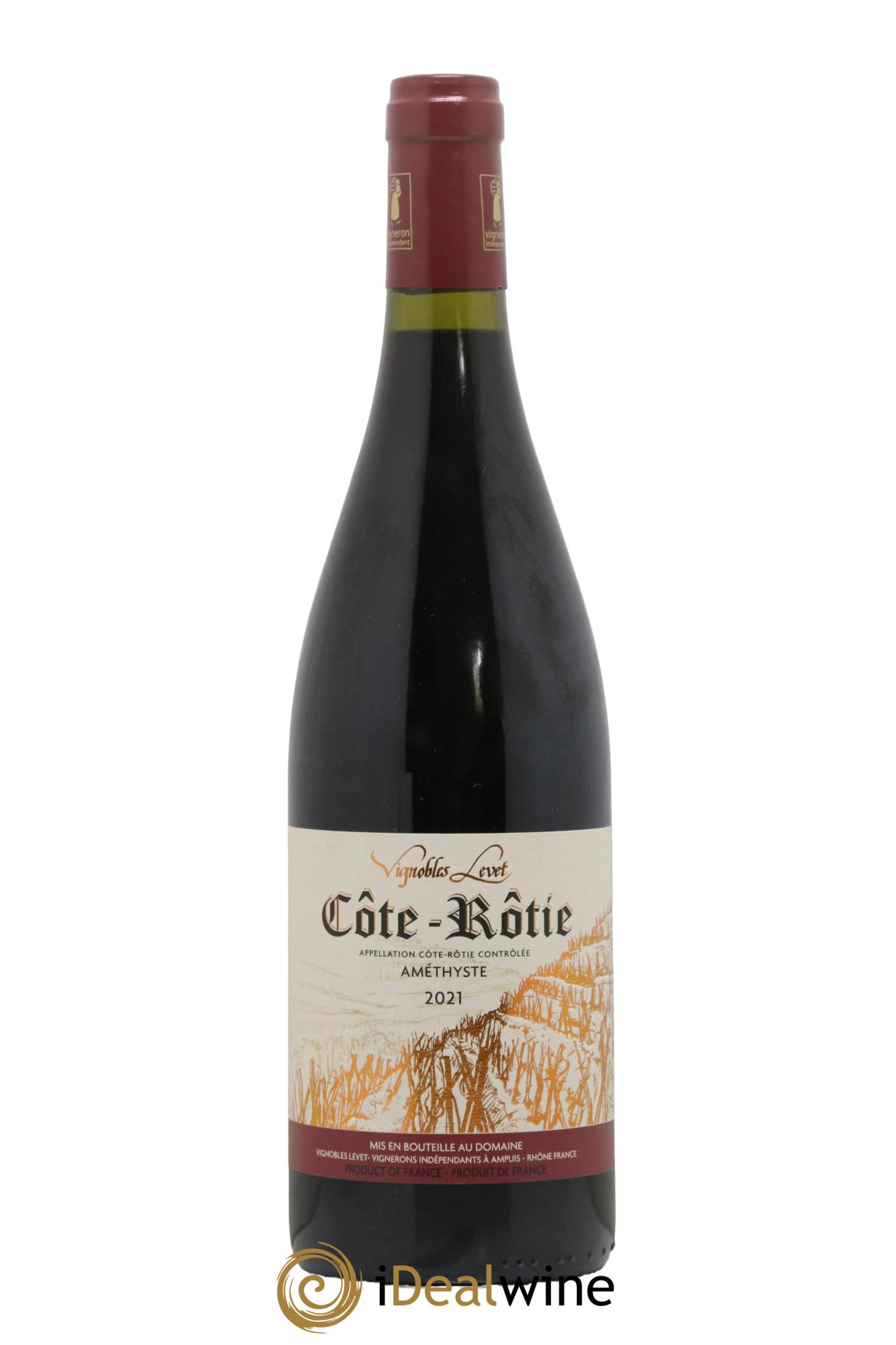 Côte-Rôtie Améthyste Vignobles Levet 2021 - Lot de 1 bouteille - 0