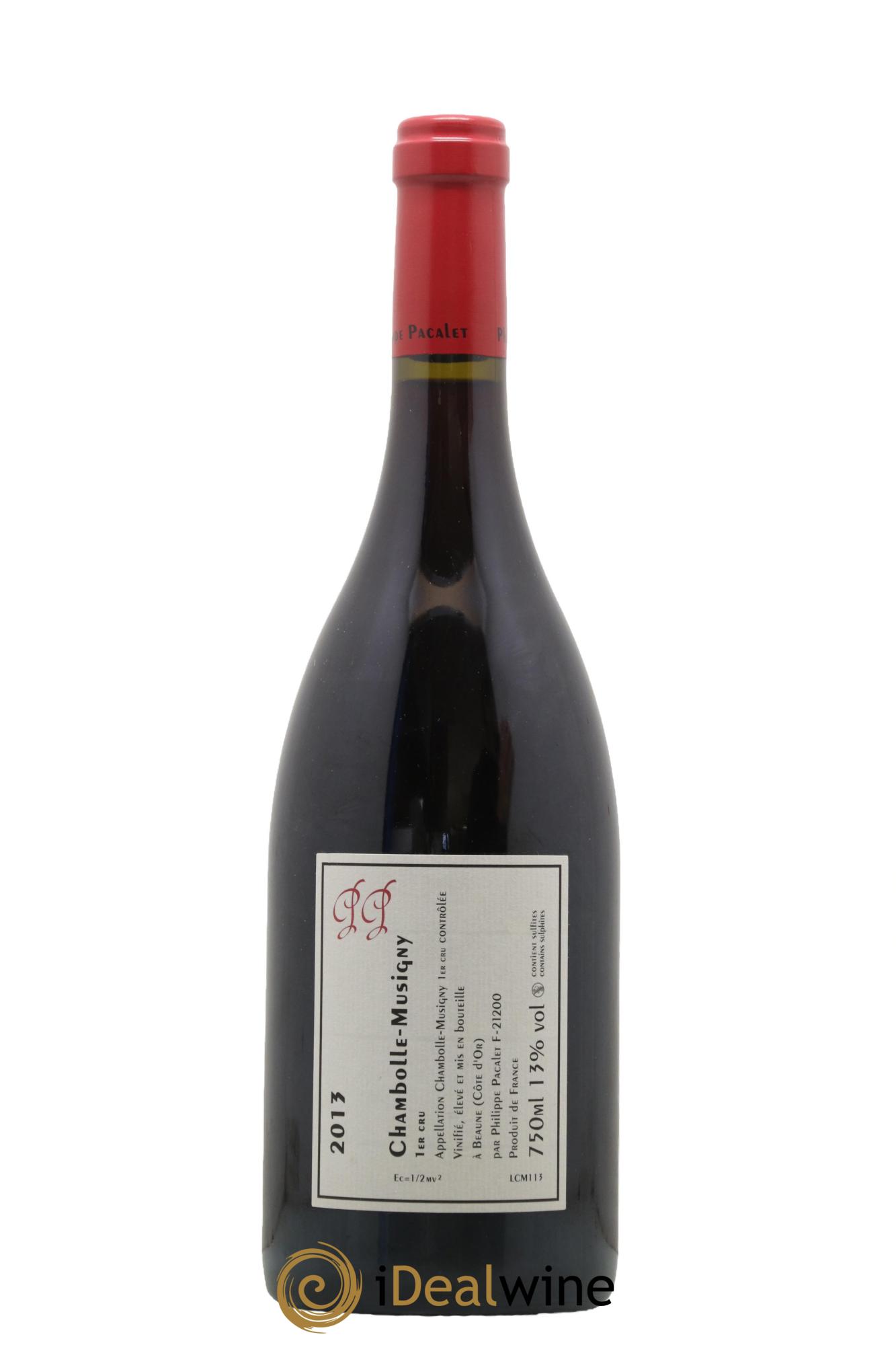 Chambolle-Musigny 1er Cru Philippe Pacalet  2013 - Lotto di 1 bottiglia - 1