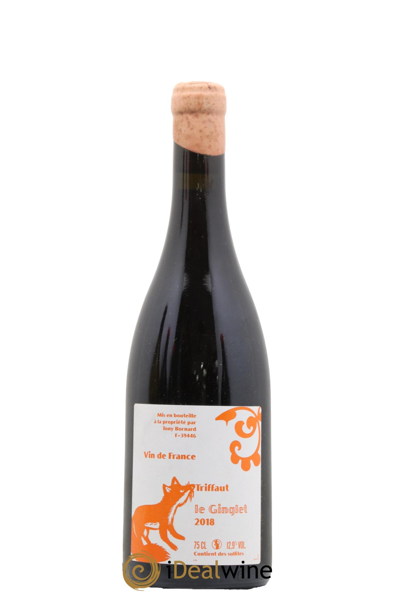 Vin de France Triffaut le Ginglet Bornard 2018 - Lotto di 1 bottiglia - 0