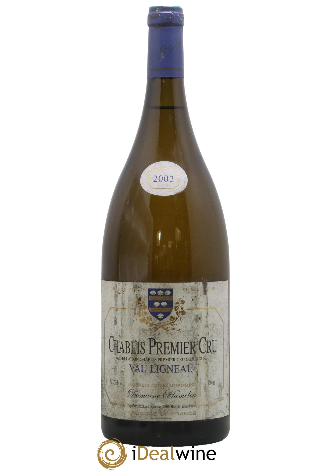 Chablis 1er Cru Vauligneau Hamelin 2002 - Lot de 1 magnum - 0