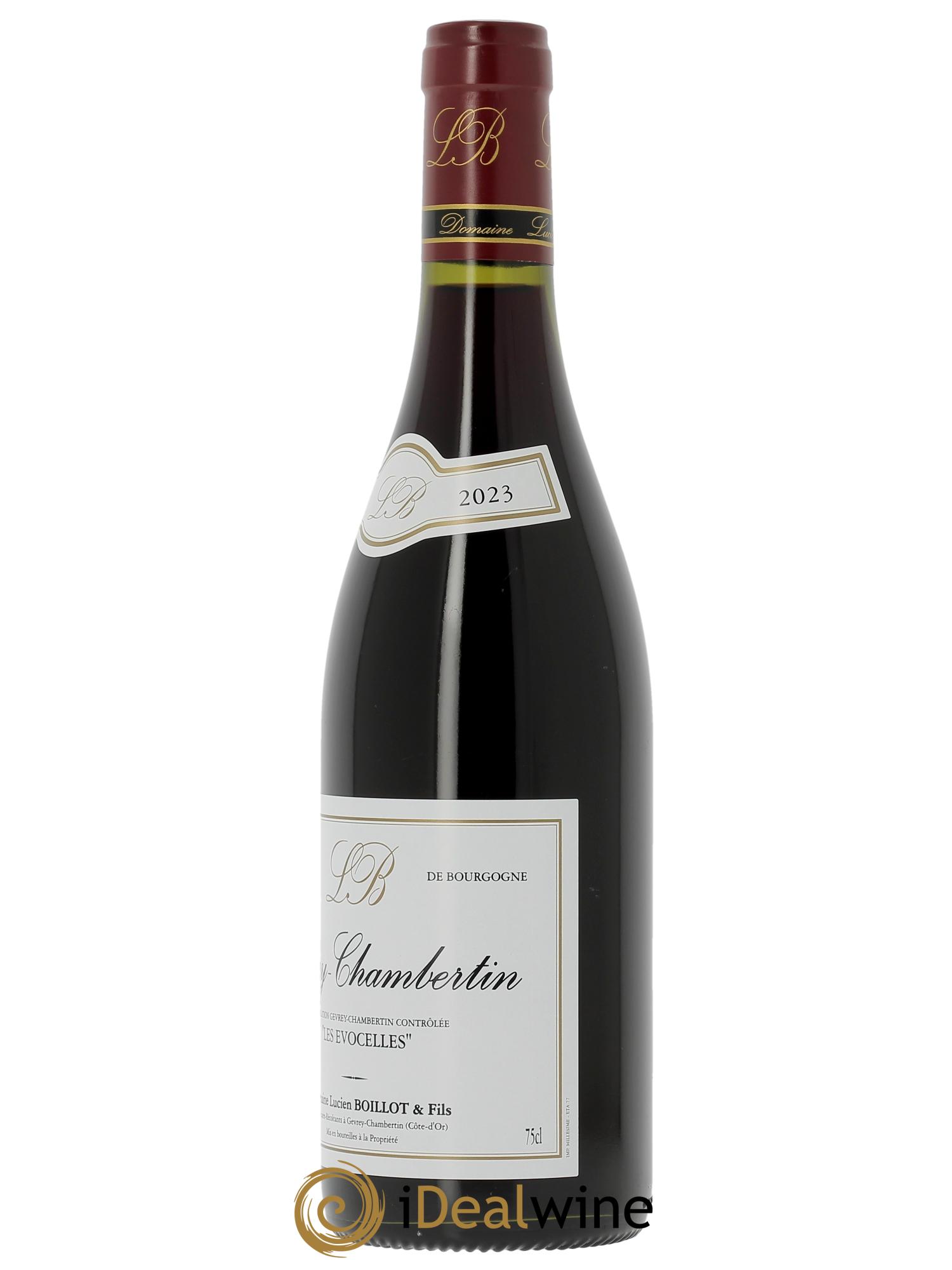 Gevrey-Chambertin Les Evocelles Lucien Boillot & Fils (Domaine)  2023 - Lot de 1 bouteille - 1