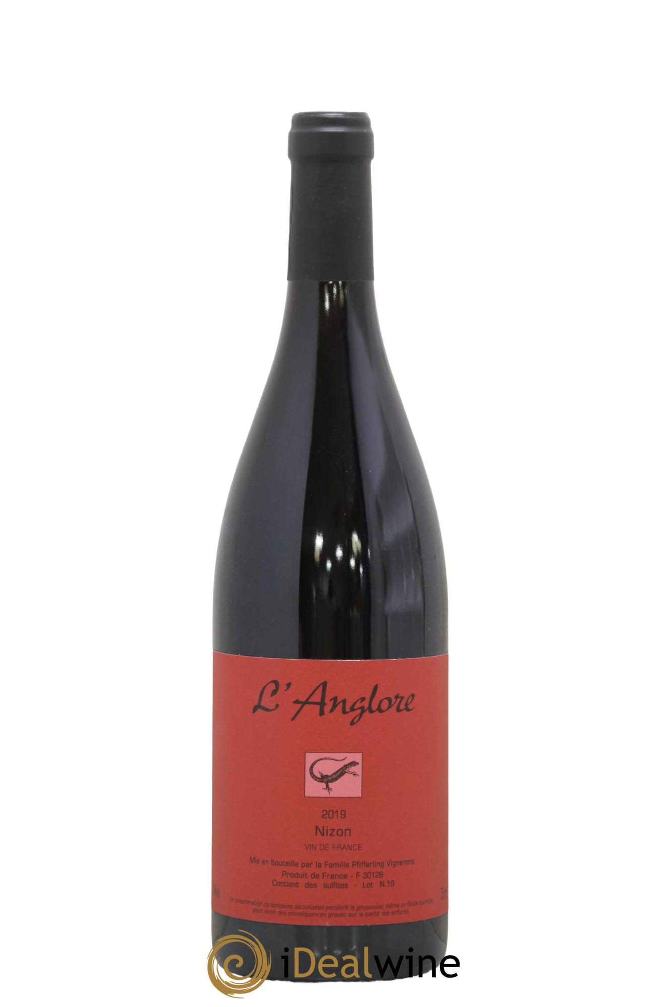 Vin de France Nizon L'Anglore 2019 - Lot de 1 bouteille - 0