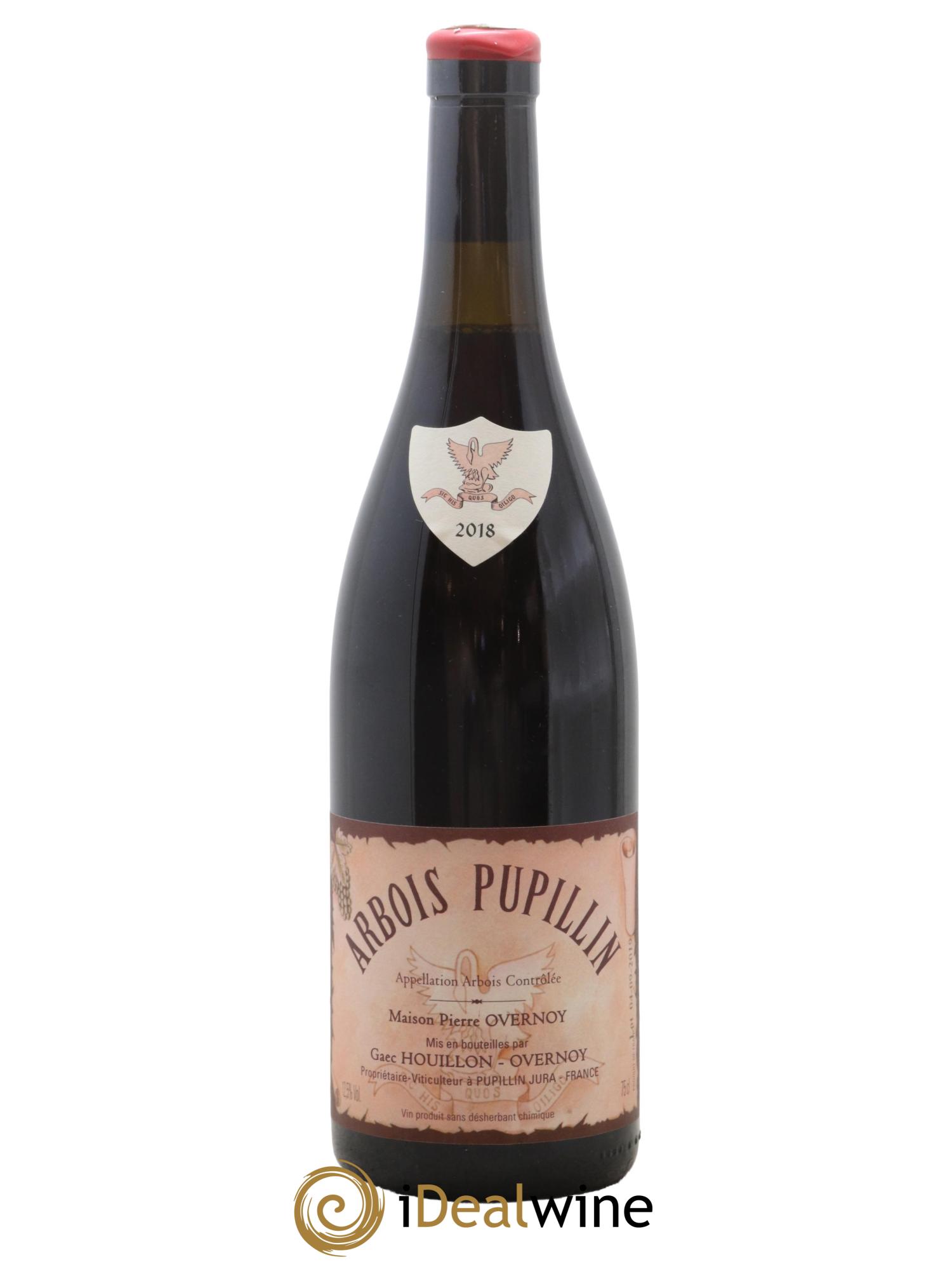 Arbois-Pupillin Poulsard (cire rouge) Overnoy-Houillon (Domaine) 2018 - Lot de 1 bouteille - 0