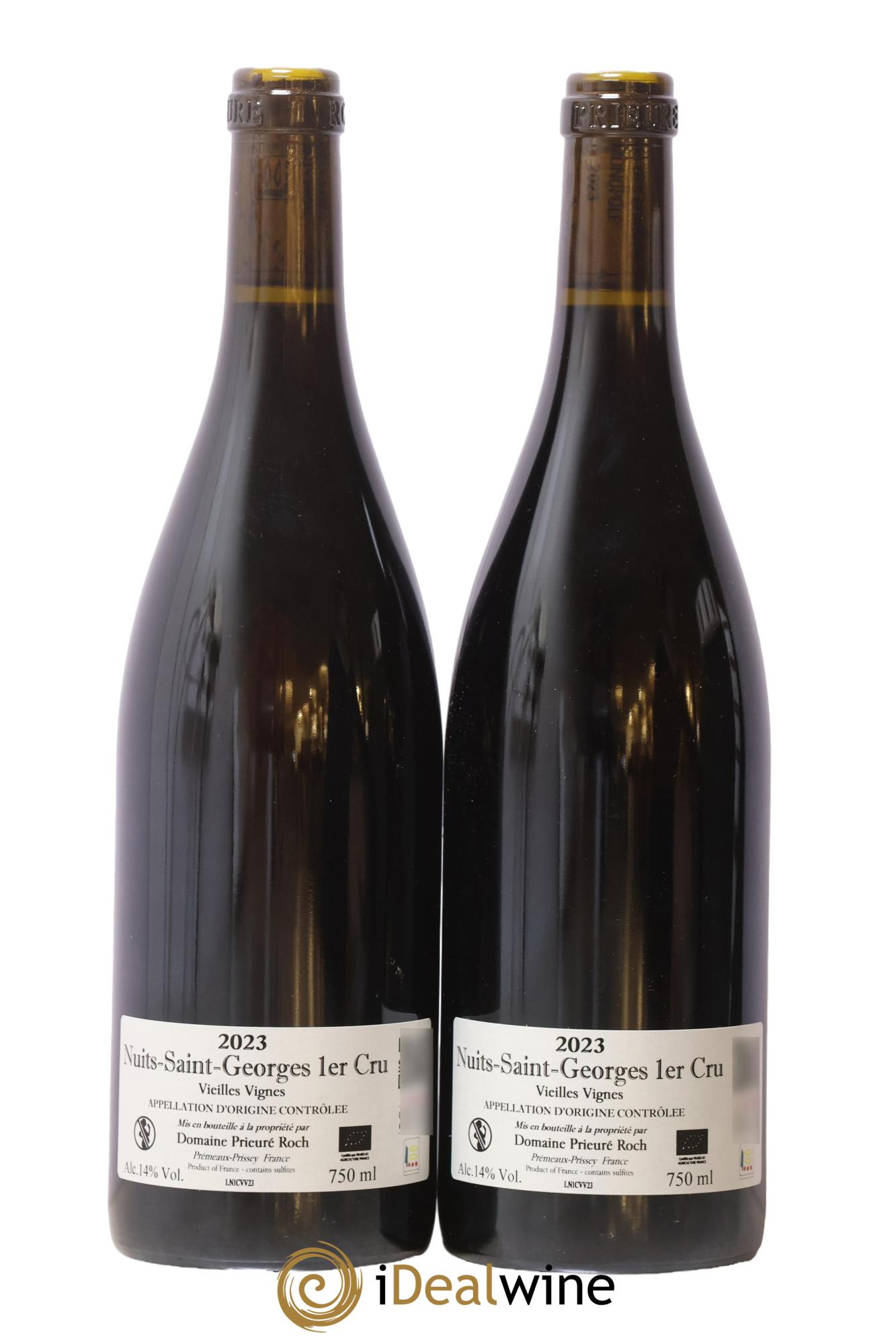Nuits-Saint-Georges 1er Cru Vieilles Vignes Prieuré Roch 2023 - Lote de 2 botellas - 1