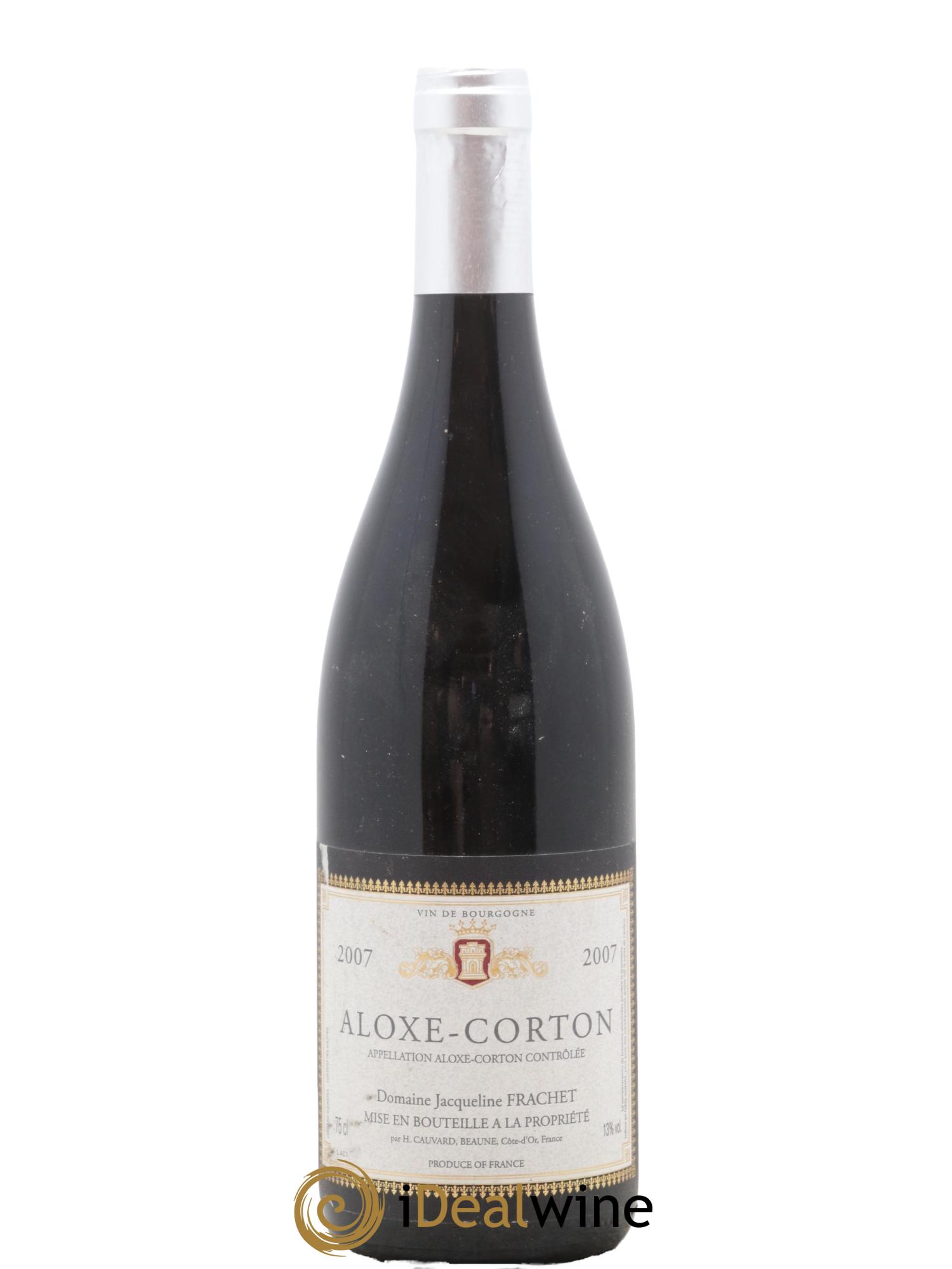 Aloxe-Corton Domaine Frachet 2007 - Lot de 1 bouteille - 0