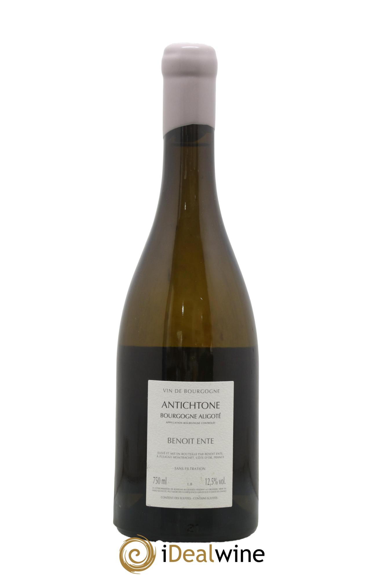 Bourgogne Aligoté Antichtone Benoit Ente 2021 - Lotto di 1 bottiglia - 1