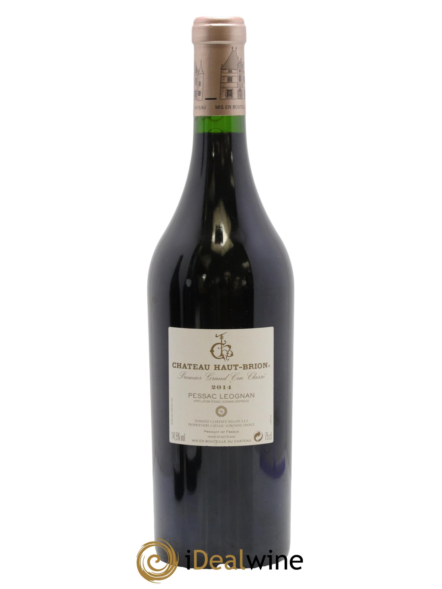 Château Haut Brion 1er Grand Cru Classé 2014 - Lotto di 1 bottiglia - 1