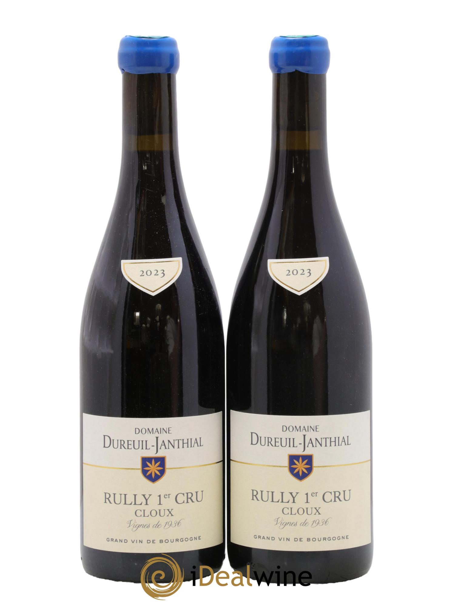 Rully 1er Cru Cloux vignes de 1936 Vincent Dureuil-Janthial 2023 - Lot of 2 bottles - 0
