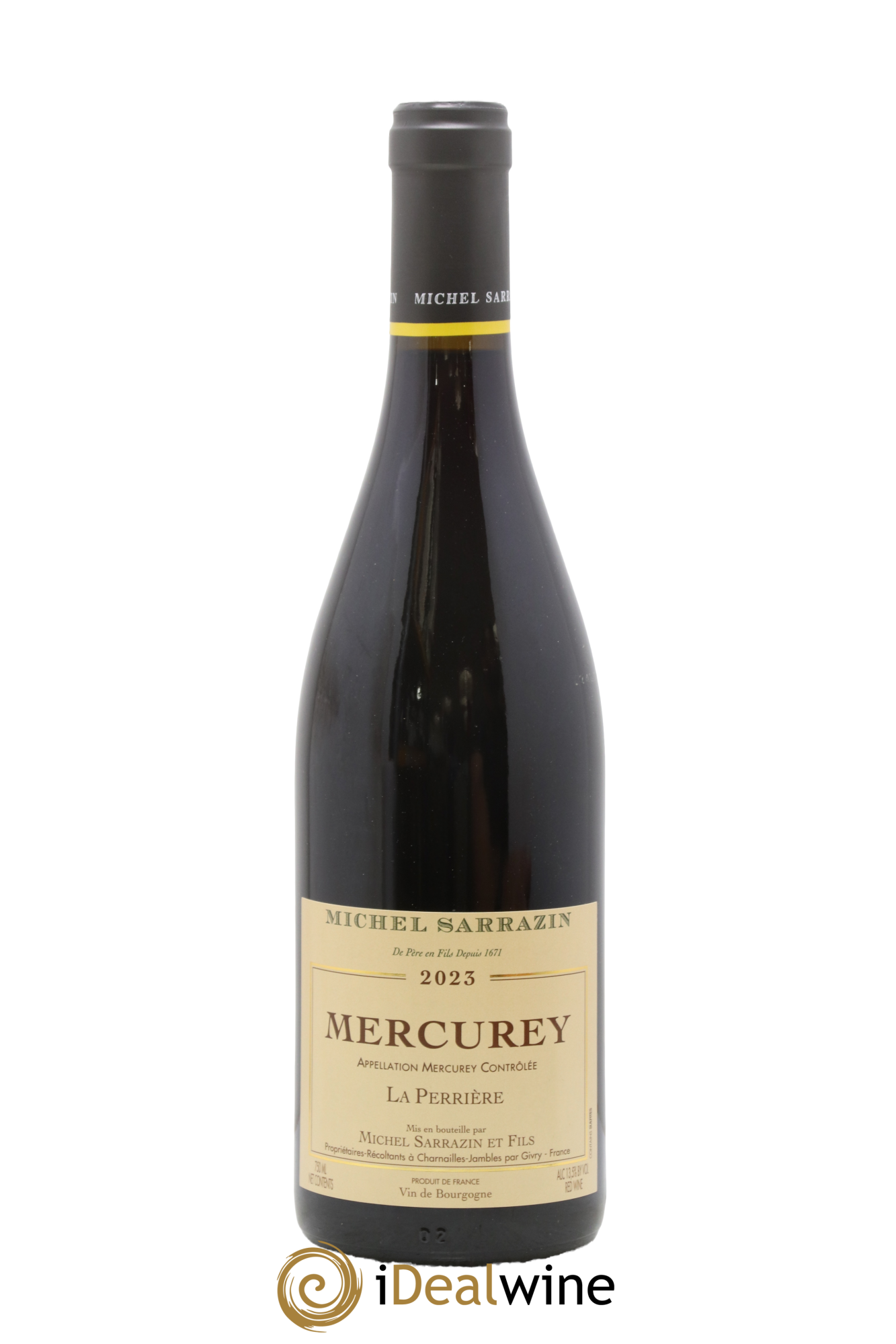Mercurey La Perriere Michel Sarrazin Et Fils 2023 - Lot de 1 bouteille - 0