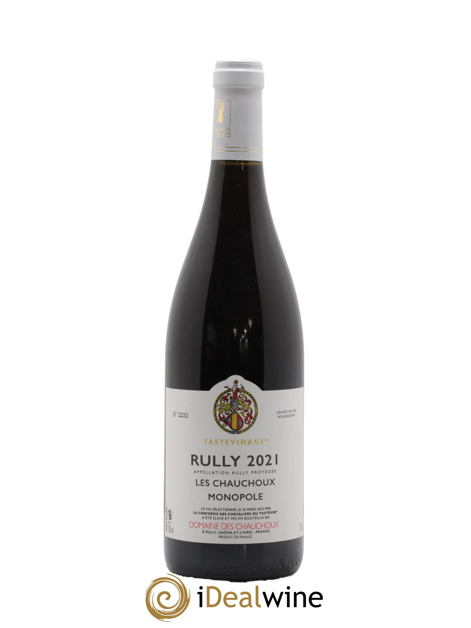 Rully Les Chauchoux Domaine des Chauchoux 2021 - Lot de 1 bouteille - 0