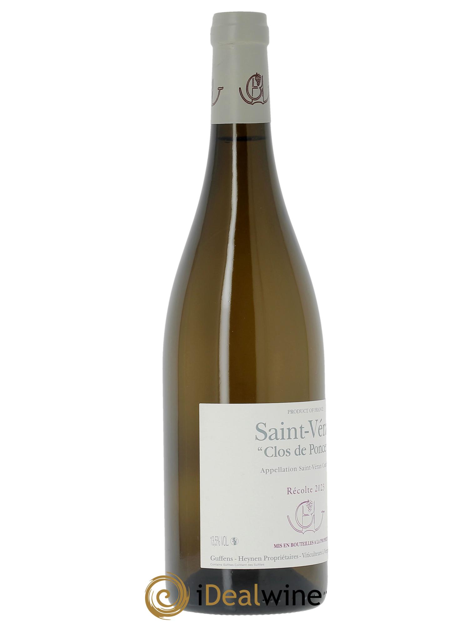 Saint-Véran Clos de Poncetys Guffens-Heynen  2023 - Lotto di 1 bottiglia - 2