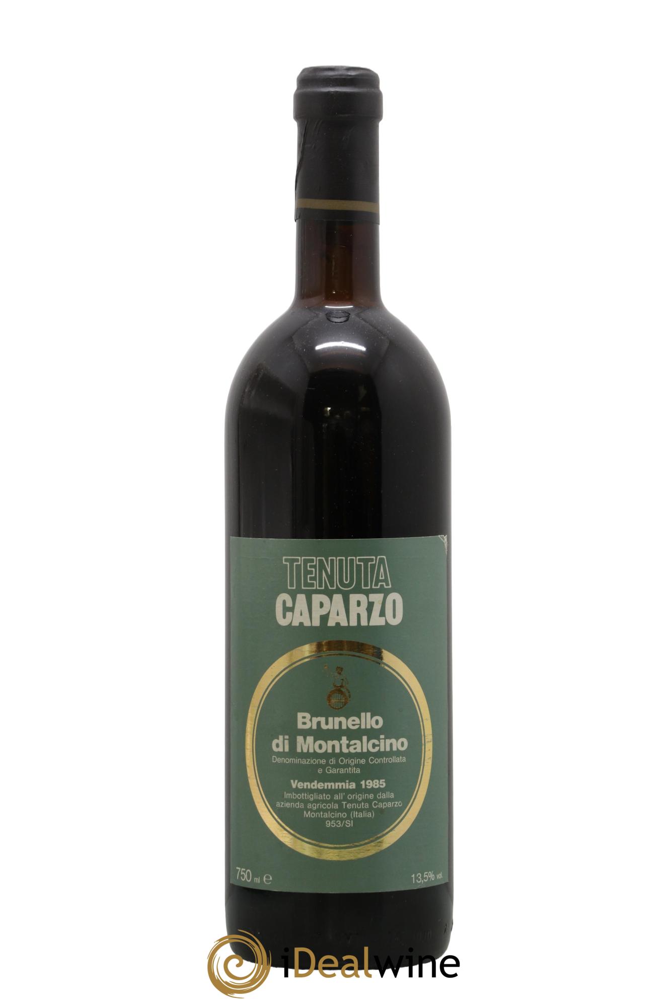 Brunello di Montalcino Caparzo 1985 - Posten von 1 Flasche - 0