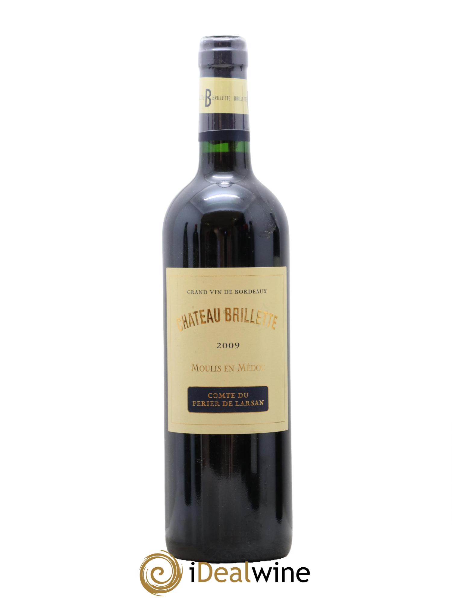 Château Brillette Cru Bourgeois 2009 - Lot de 1 bouteille - 0