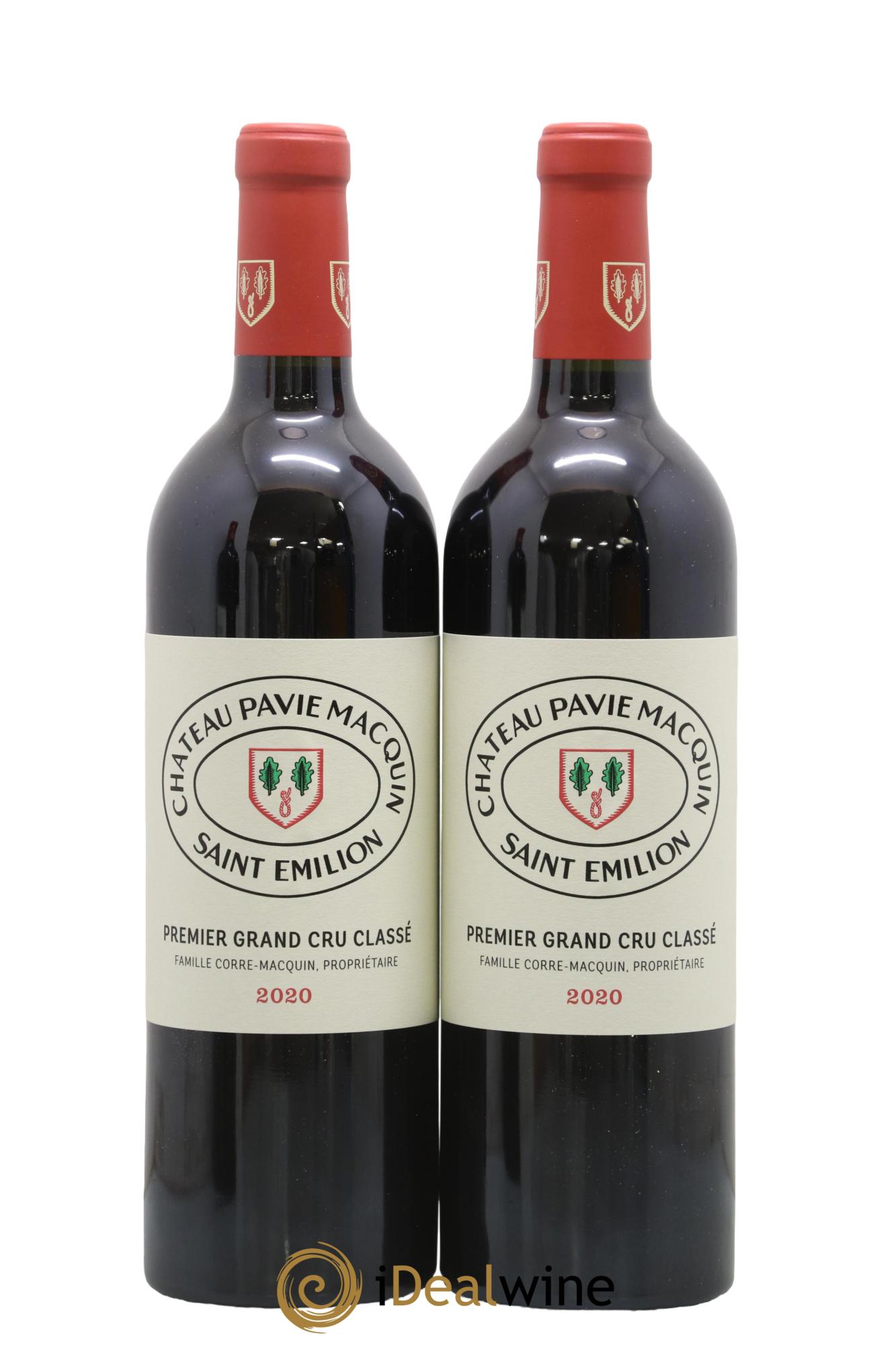 Château Pavie Macquin 1er Grand Cru Classé B 2020 - Lot of 2 bottles - 0