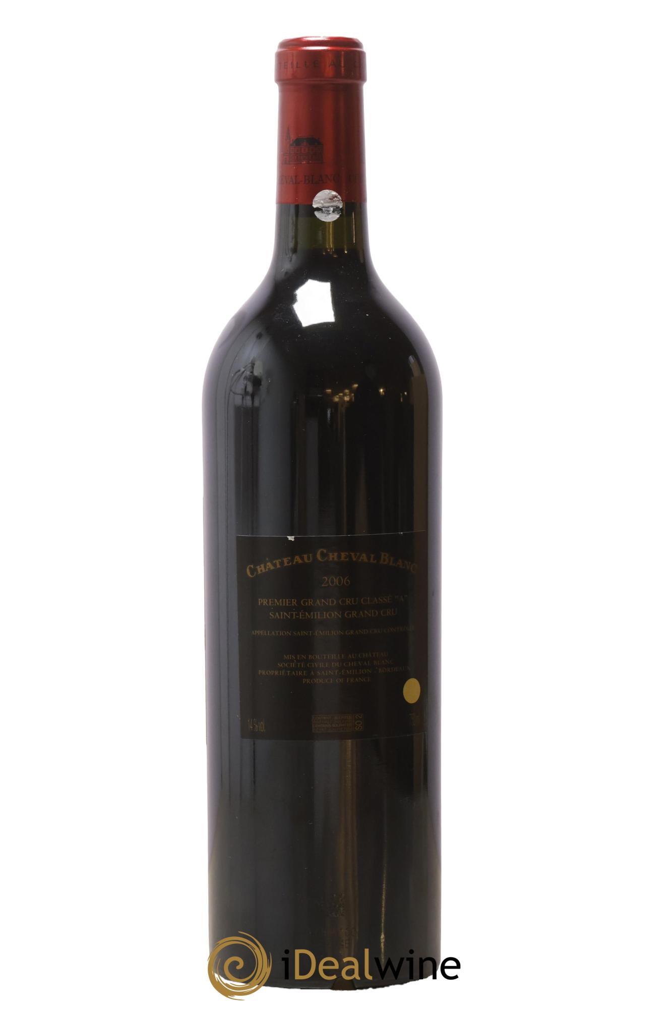 Château Cheval Blanc 1er Grand Cru Classé A 2006 - Lot de 1 bouteille - 1