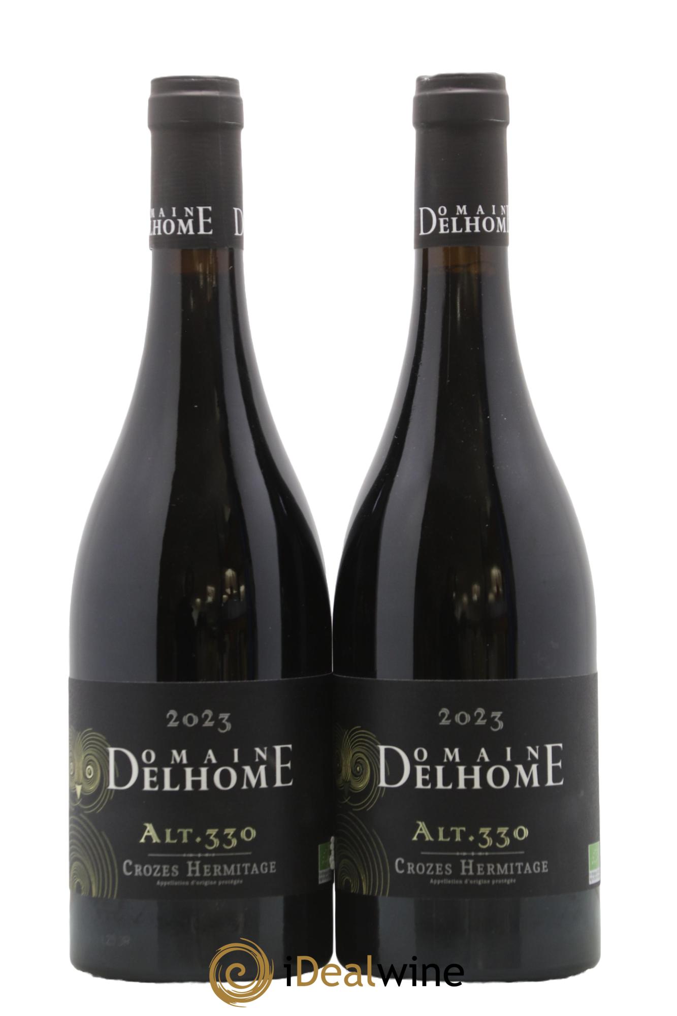 Crozes-Hermitage Alt 330 Domaine Delhome 2023 - Lot of 2 bottles - 0