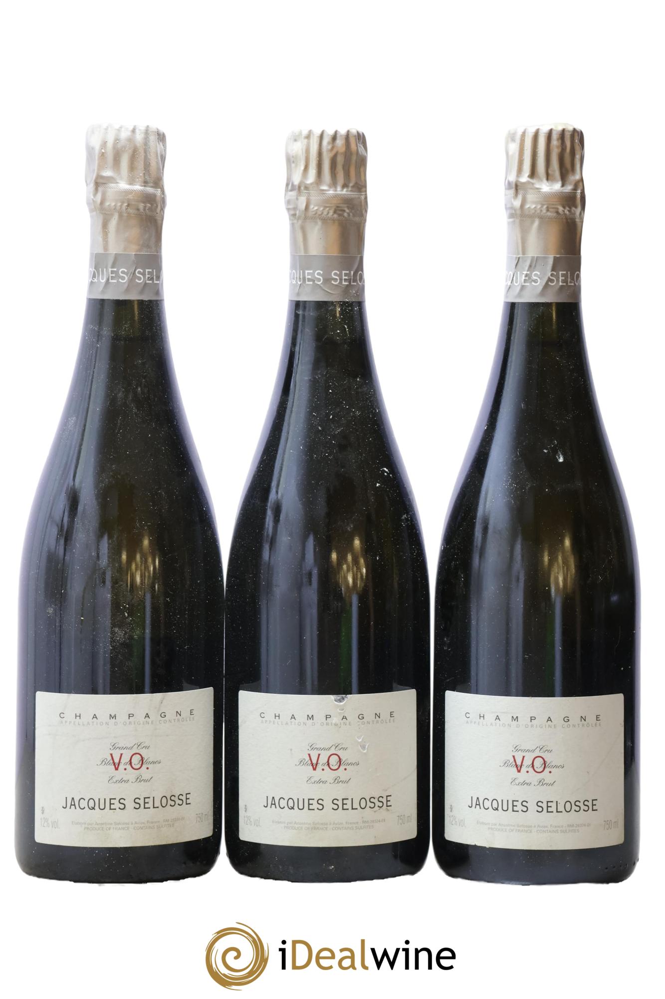 Version Originale Jacques Selosse - Lot de 3 bouteilles - 0