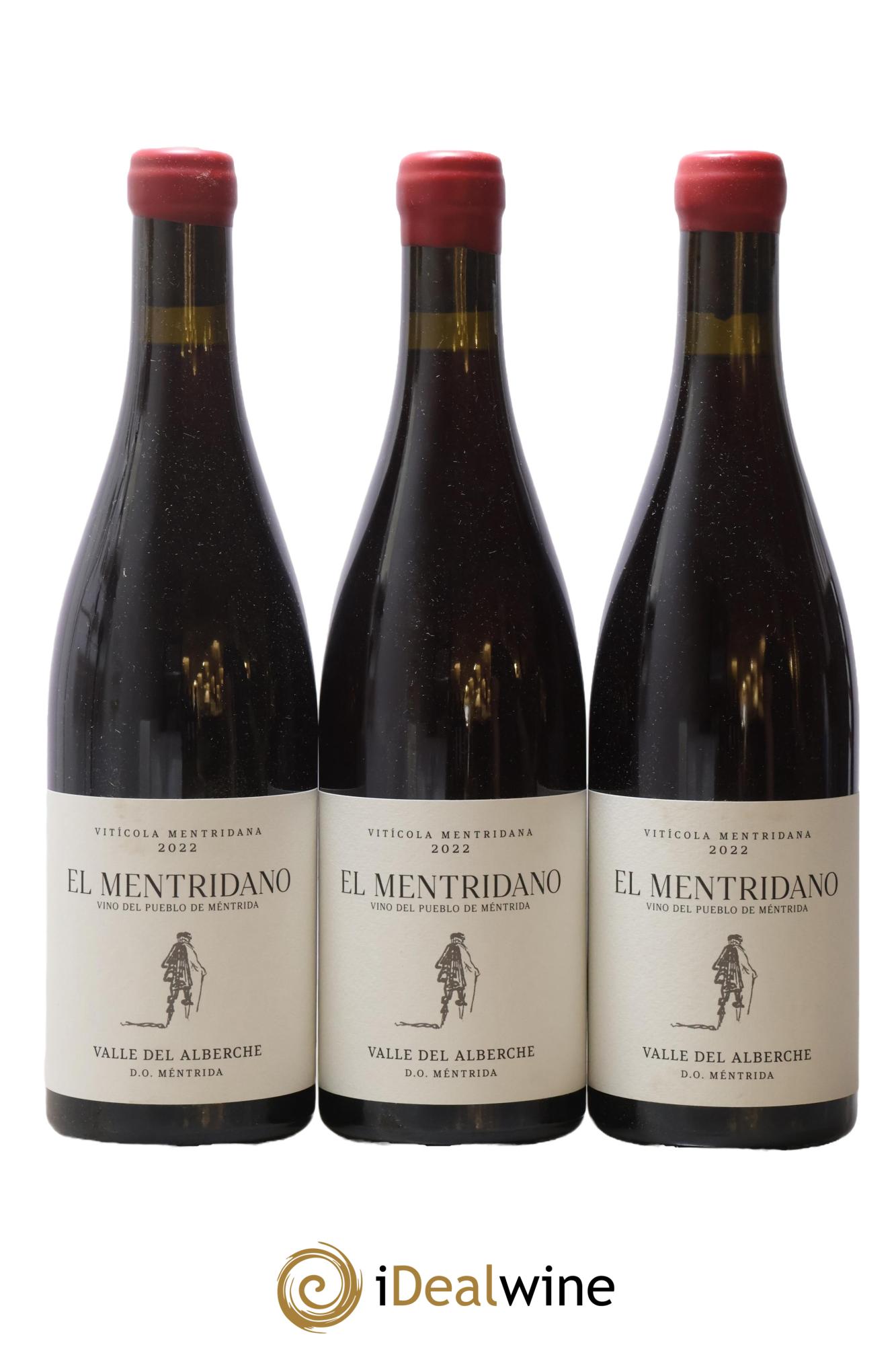 Mentridà DO Viticola Mentridana (anciennement Daniel Jimenez-Landi) El Mentridano 2022 - Lot of 3 bottles - 0