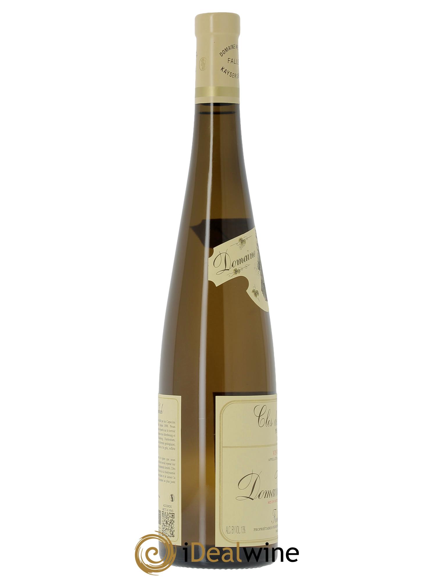 Alsace Pinot Gris Clos des Capucins Weinbach (Domaine)  2024 - Lot de 1 bouteille - 2