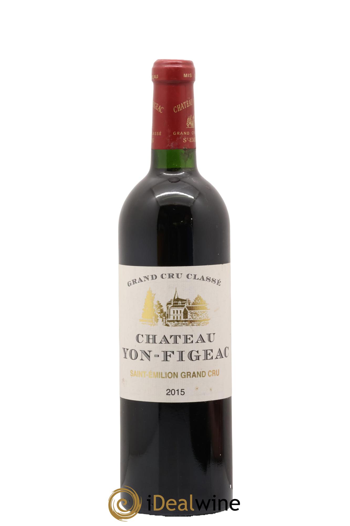 Château Yon Figeac Grand Cru Classé 2015 - Lot de 1 bouteille - 0