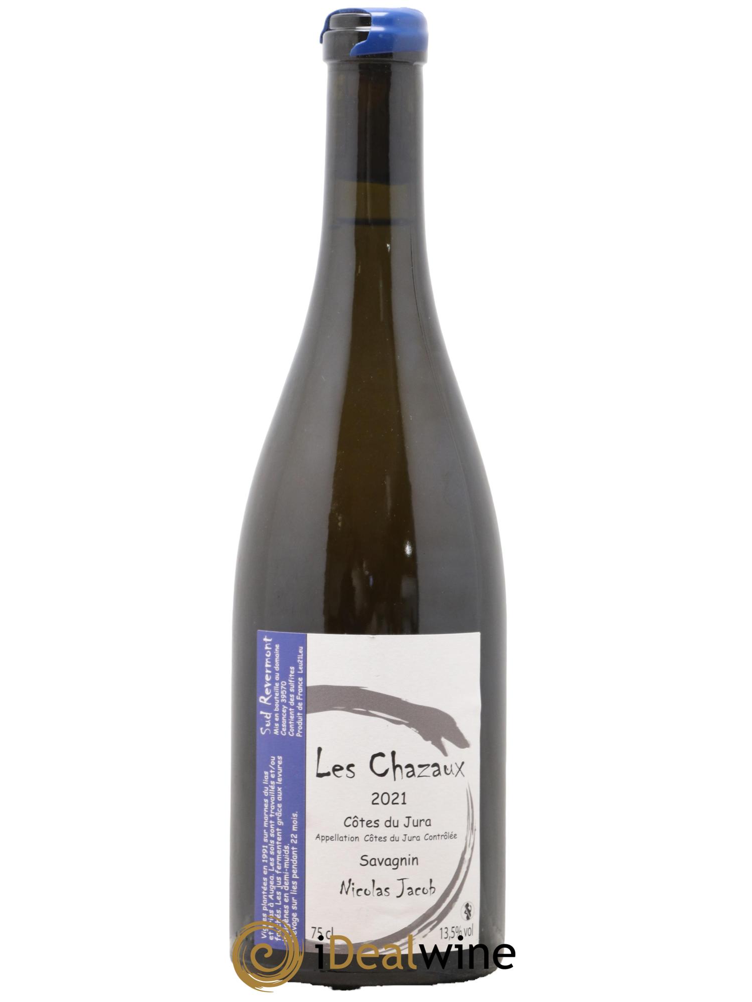 Côtes du Jura Savagnin Les Chazaux Nicolas Jacob 2021 - Lot de 1 bouteille - 0