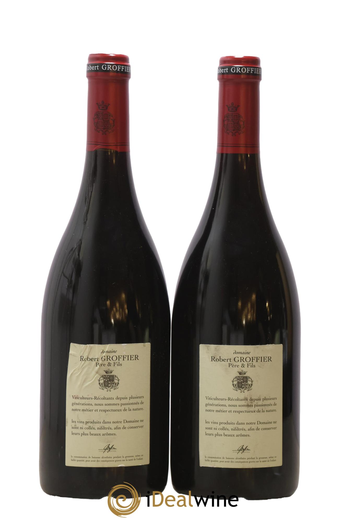 Chambolle-Musigny 1er Cru Les Amoureuses Robert Groffier Père & Fils (Domaine) 2013 - Lot de 2 bouteilles - 1