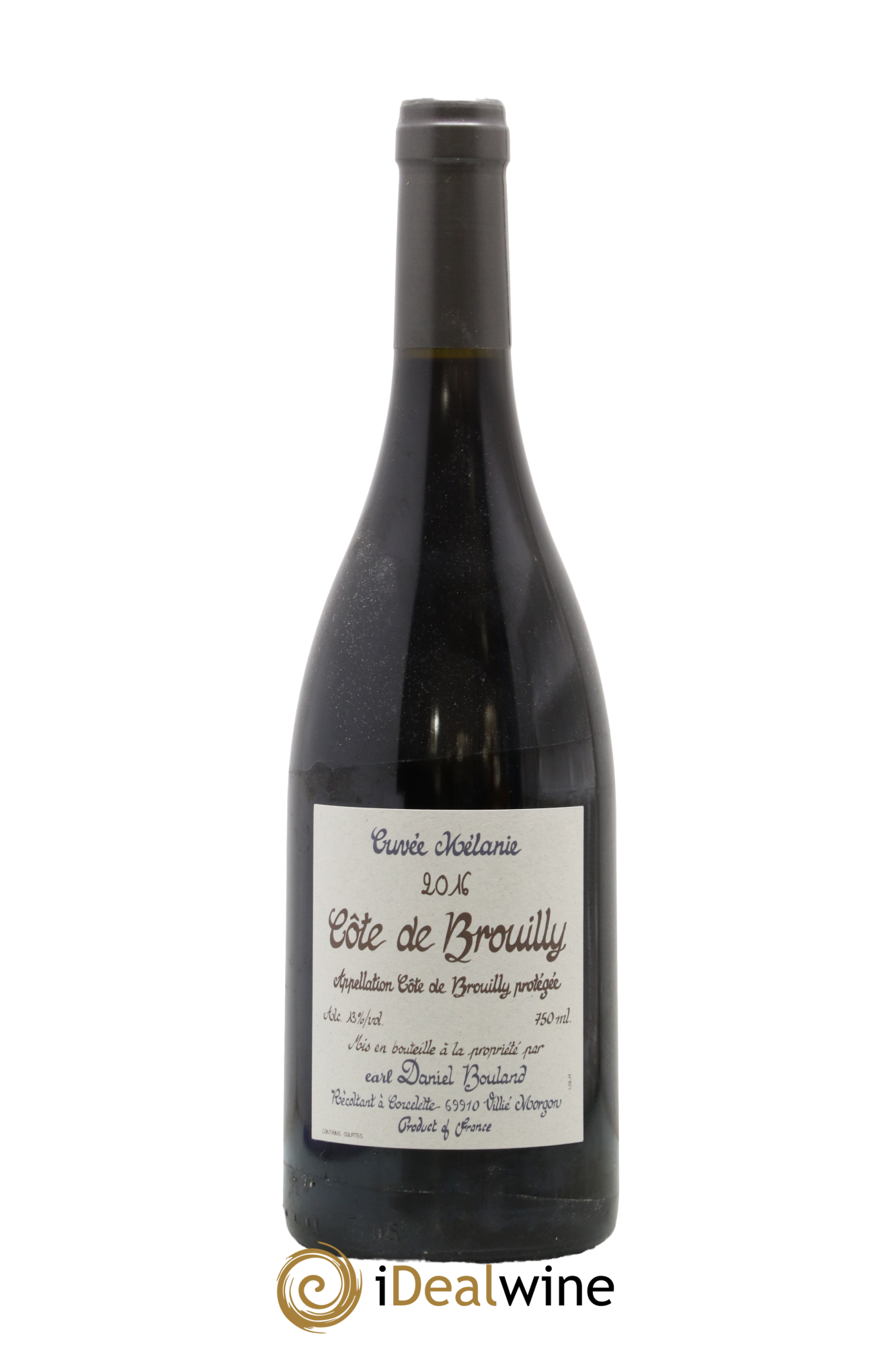 Côte de Brouilly Cuvée Mélanie Daniel Bouland (Domaine) 2016 - Lot de 1 bouteille - 0