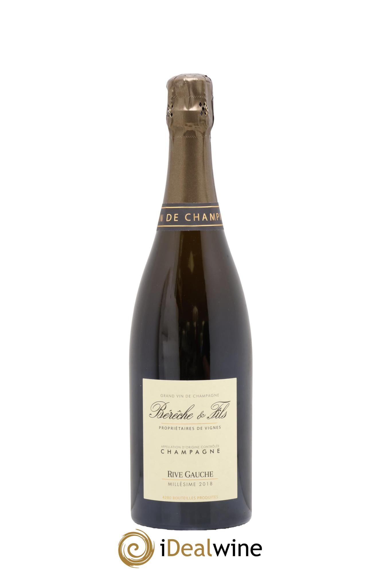Rive Gauche Extra-Brut Bérêche et Fils 2018 - Lot of 1 bottle - 0