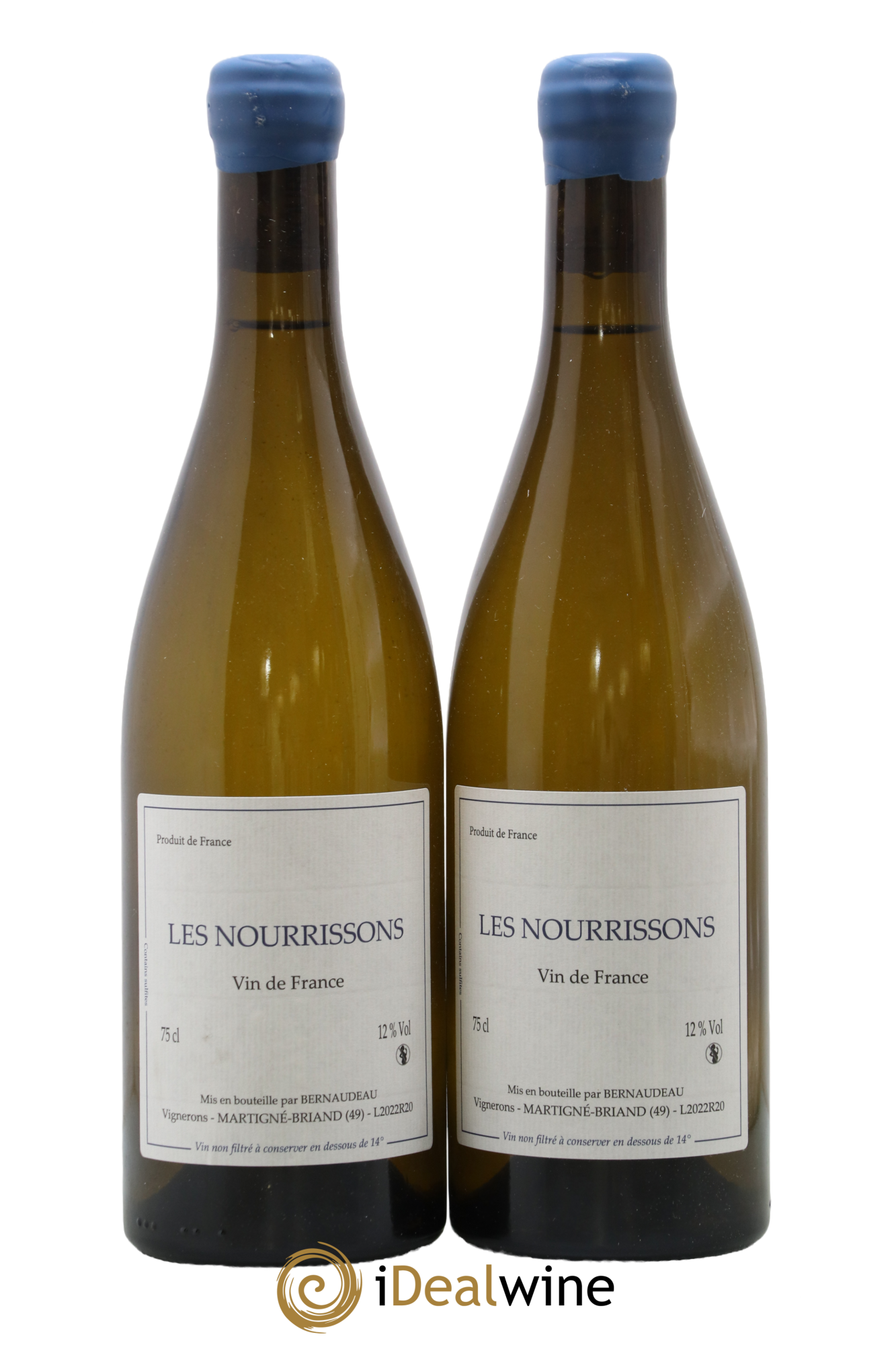 Vin de France Les Nourrissons Stéphane Bernaudeau 2022 - Lot de 2 bouteilles - 0
