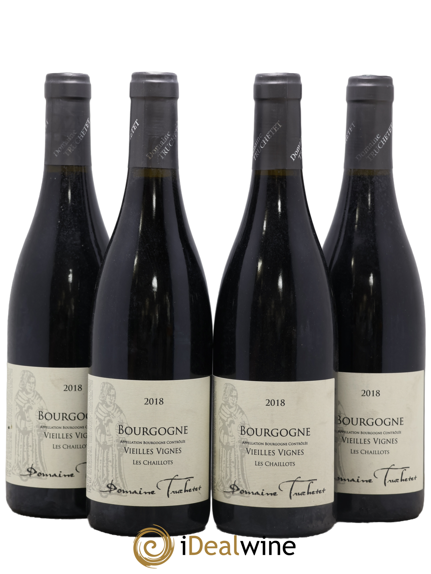 Bourgogne Les Chaillots Vieilles Vignes Truchetet (Domaine) 2018 - Lot de 4 bouteilles - 0