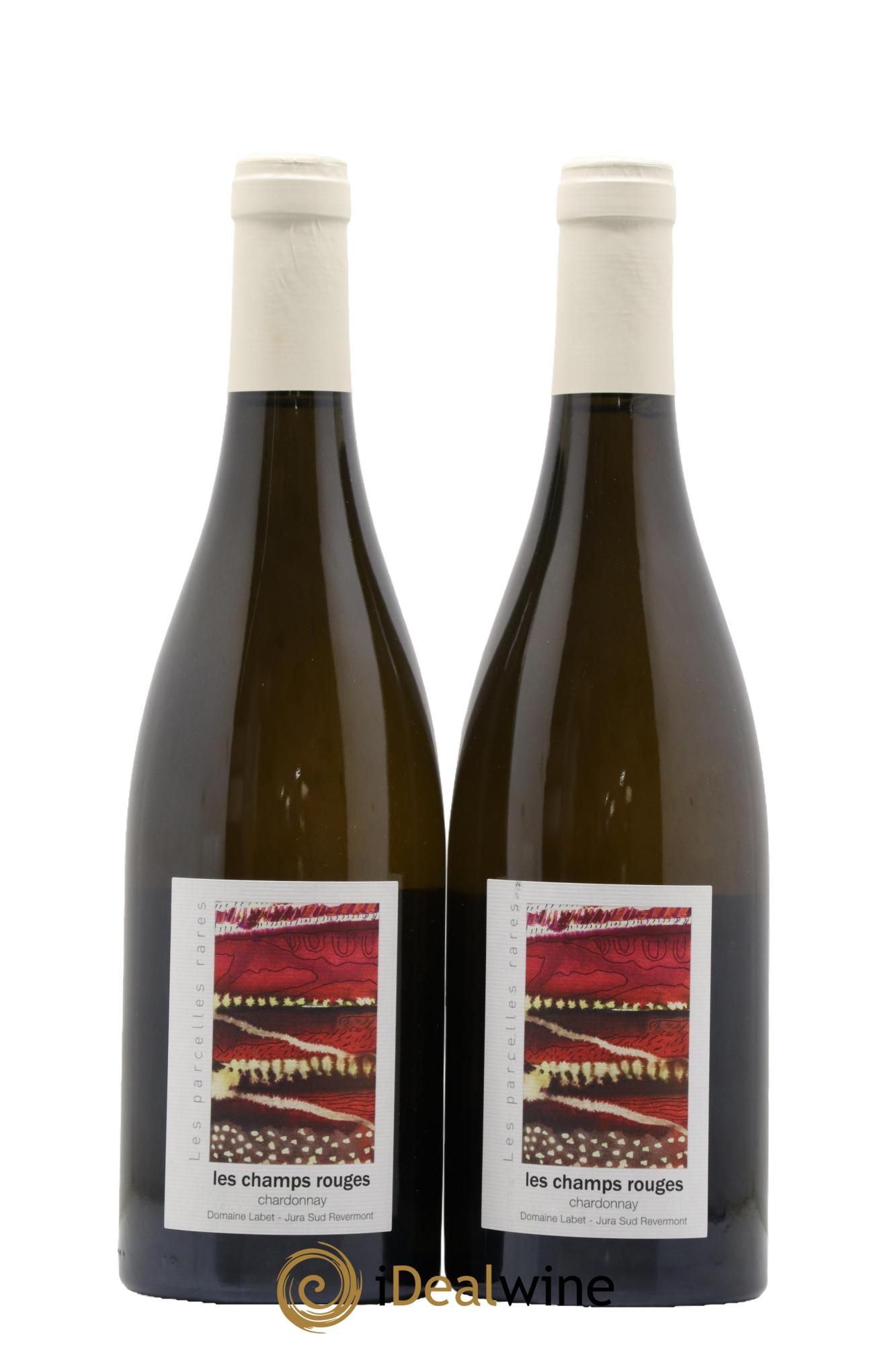 Côtes du Jura Chardonnay Les Champs Rouges Romain - Julien - Charline Labet 2022 - Posten von 2 Flaschen - 0