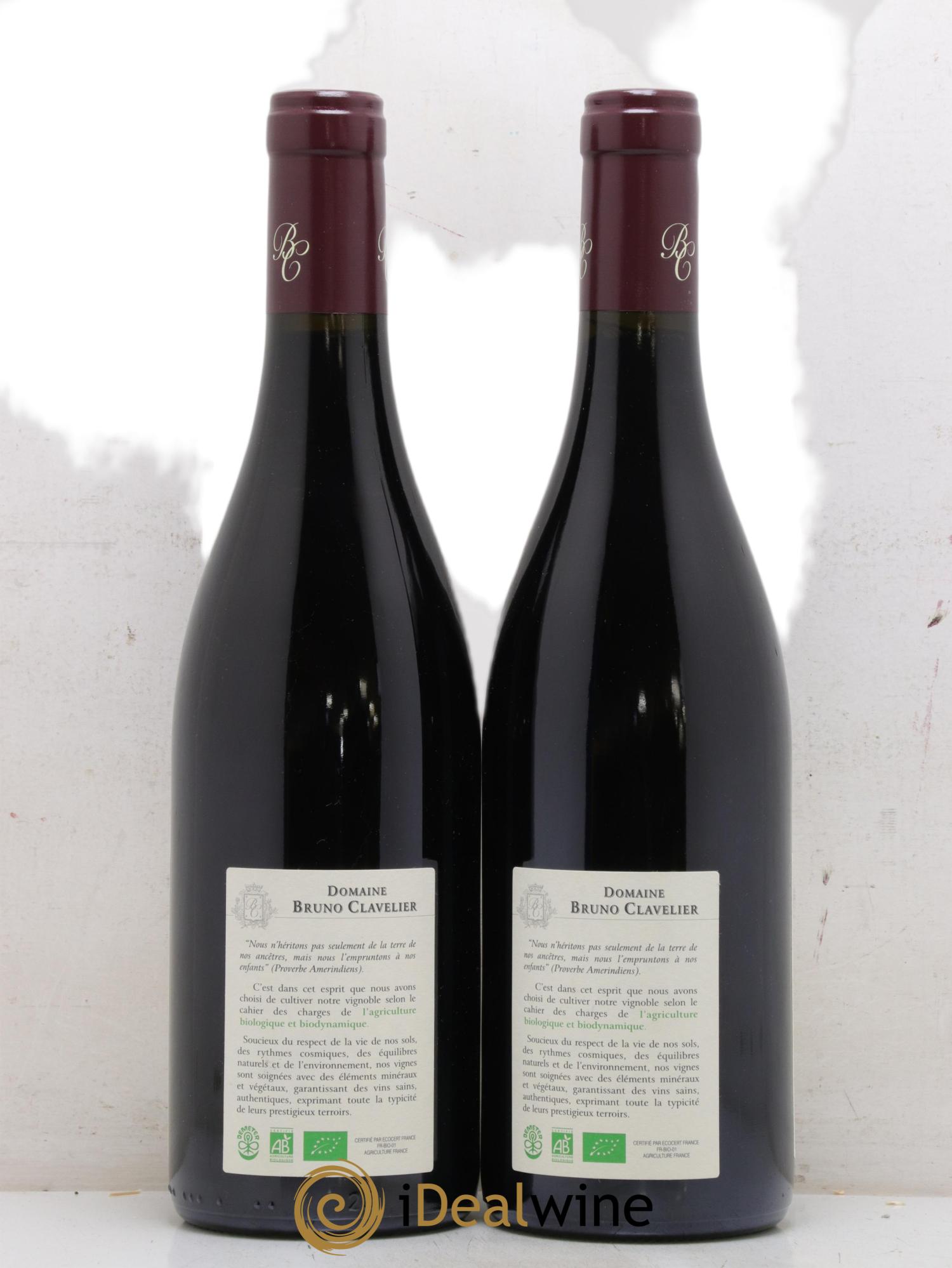 Nuits-Saint-Georges 1er Cru Aux Cras Vieilles Vignes Bruno Clavelier 2019 - Lot de 2 bouteilles - 1