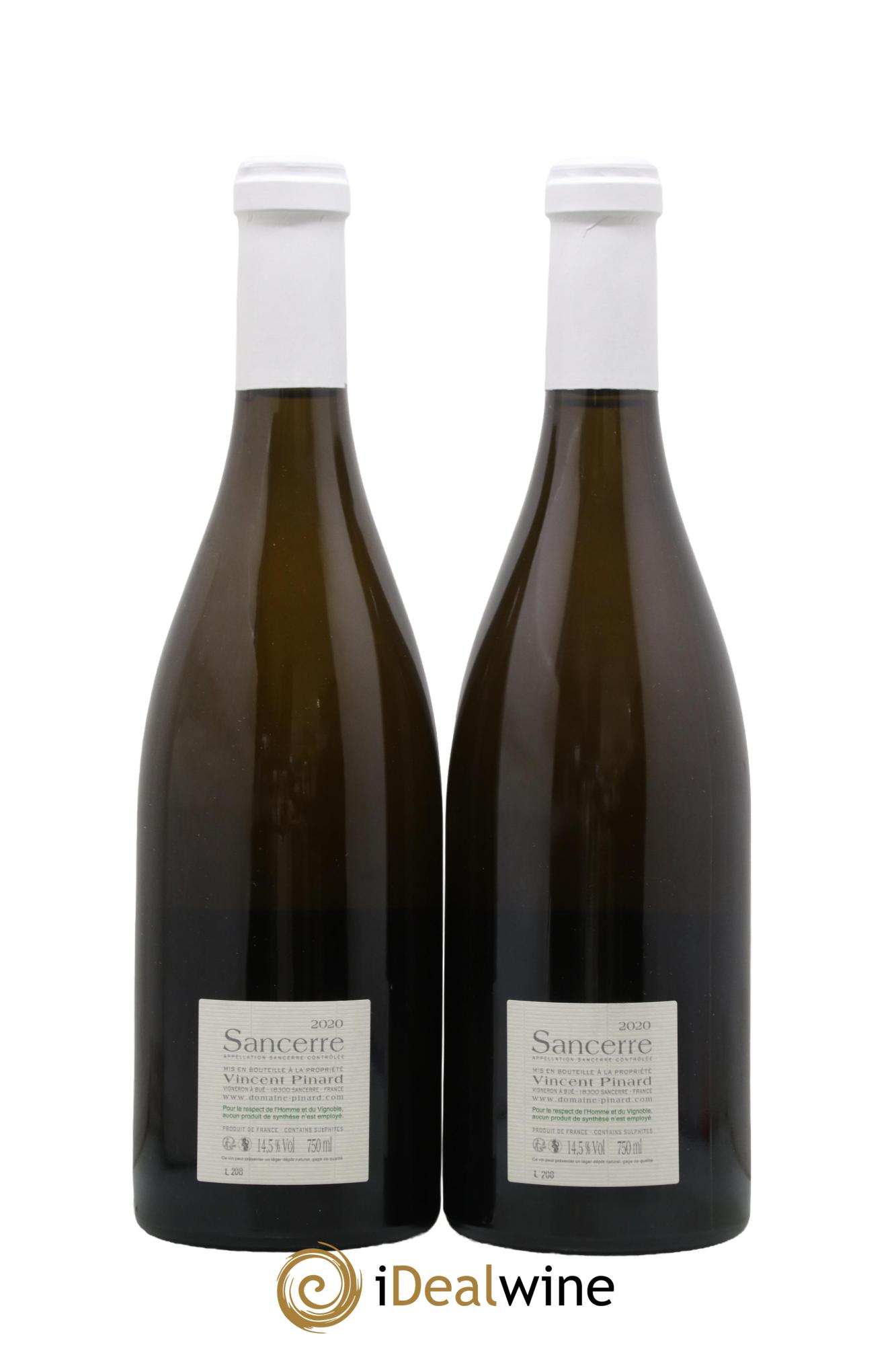 Sancerre Grand Chemarin Vincent Pinard 2020 - Lot de 2 bouteilles - 1