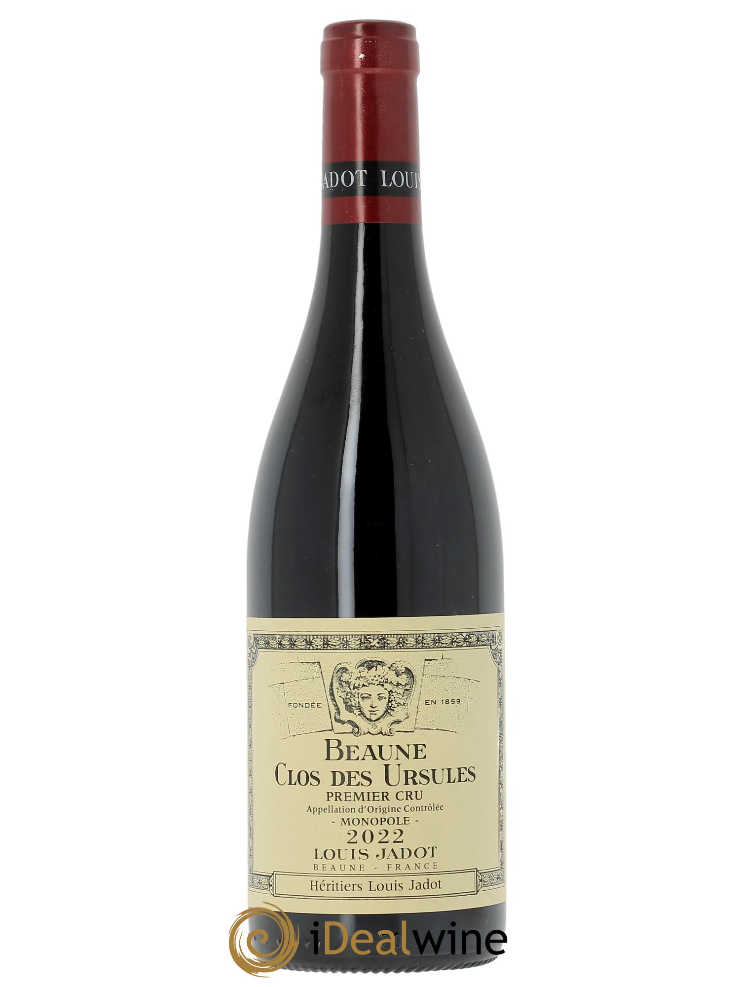 Beaune 1er Cru Clos des Ursules Maison Louis Jadot 2022 - Lot de 1 bouteille - 0