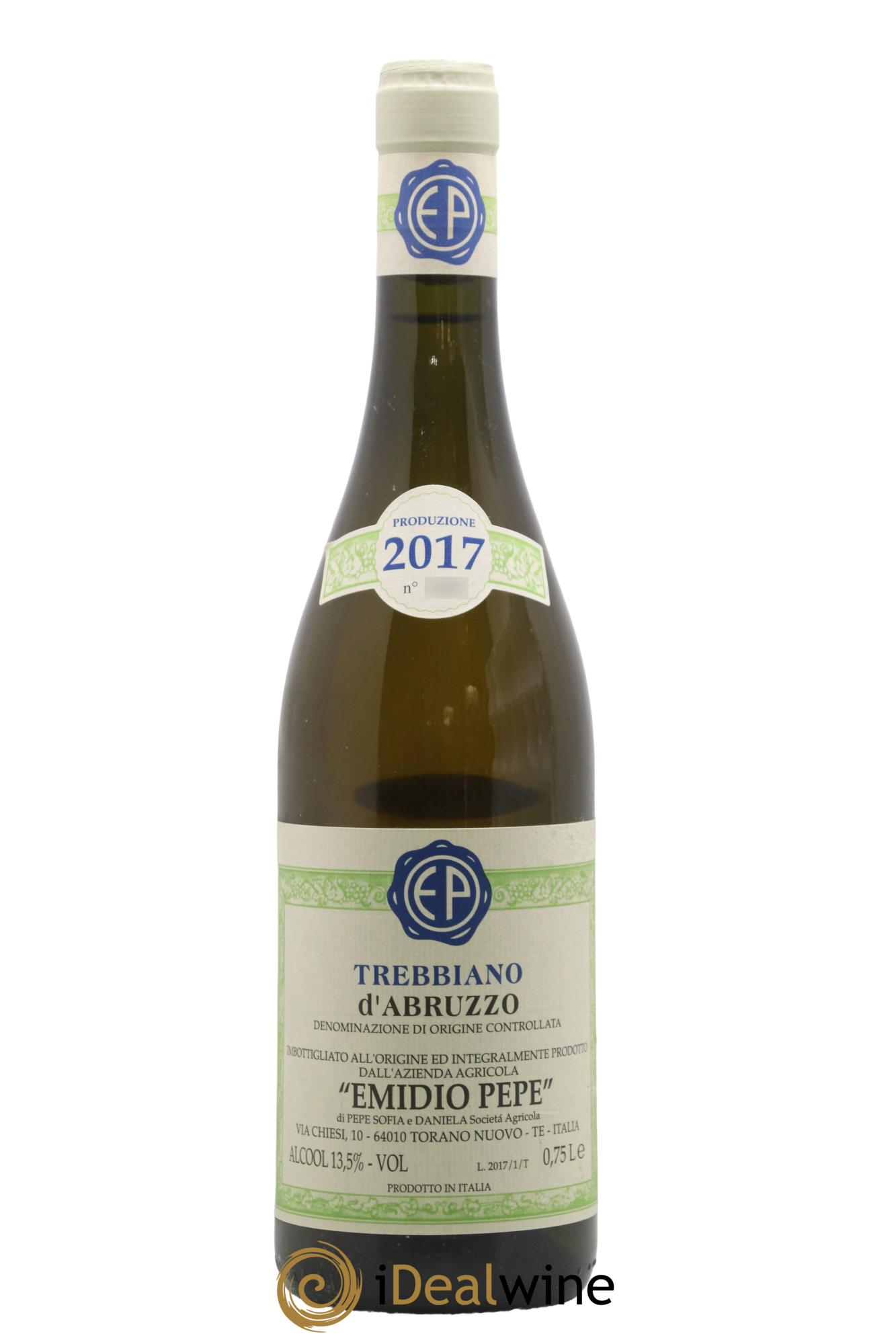 Trebbiano d'Abruzzo Emidio Pepe 2017 - Posten von 1 Flasche - 0