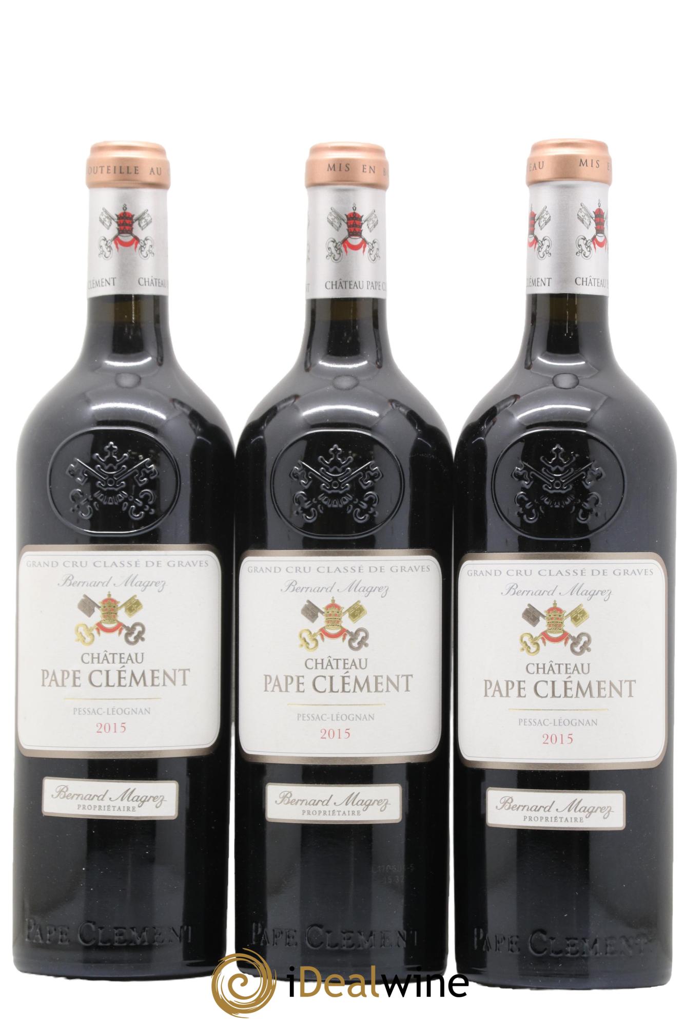 Château Pape Clément Cru Classé de Graves 2015 - Lot de 6 bouteilles - 2