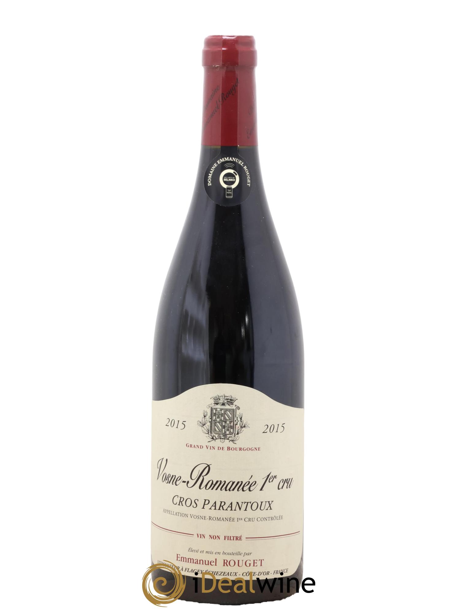 Vosne-Romanée 1er Cru Cros Parantoux Emmanuel Rouget 2015 - Lotto di 1 bottiglia - 0