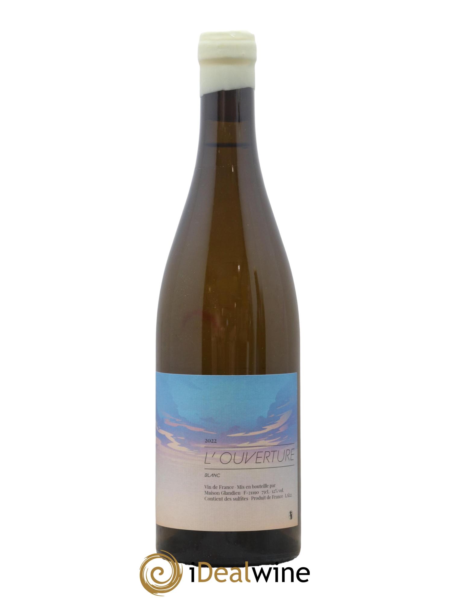 Vin de France L'Ouverture Maison Glandien 2022 - Lot de 1 bouteille - 0