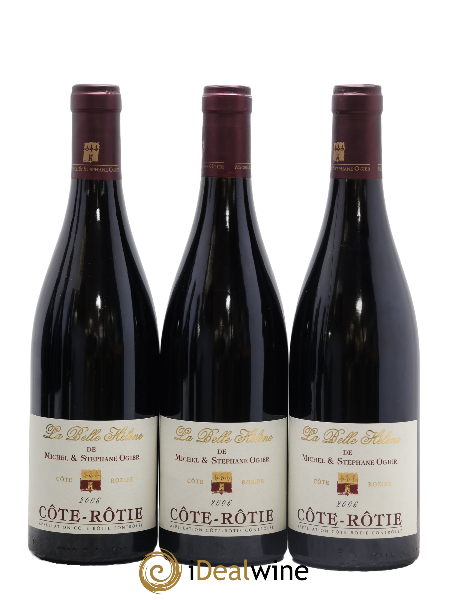Côte-Rôtie La Belle Hélène Stéphane Ogier 2006 - Lotto di 6 bottiglie - 1