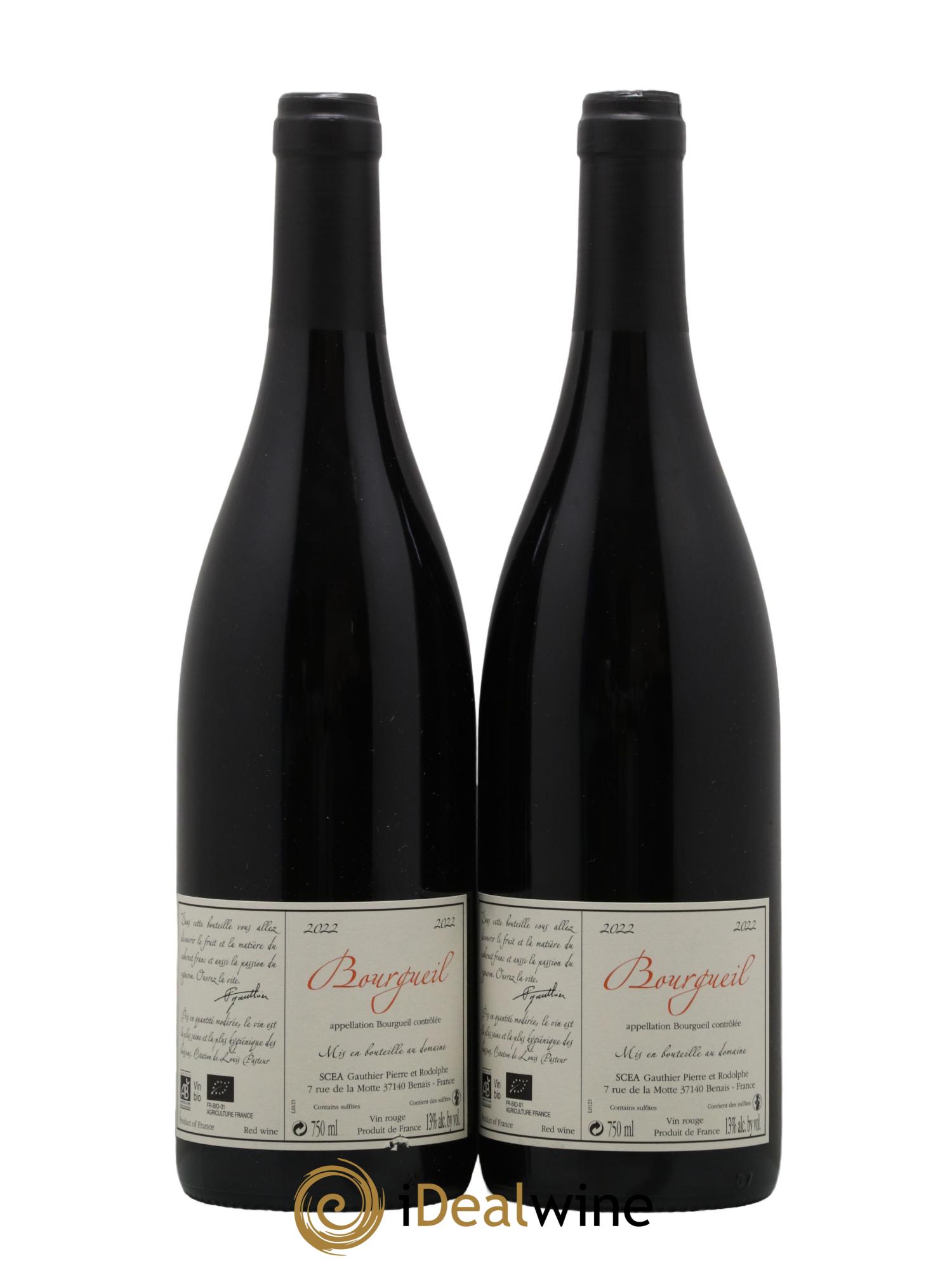 Bourgueil Jour de Soif Domaine du Bel Air 2022 - Lot de 2 bouteilles - 1
